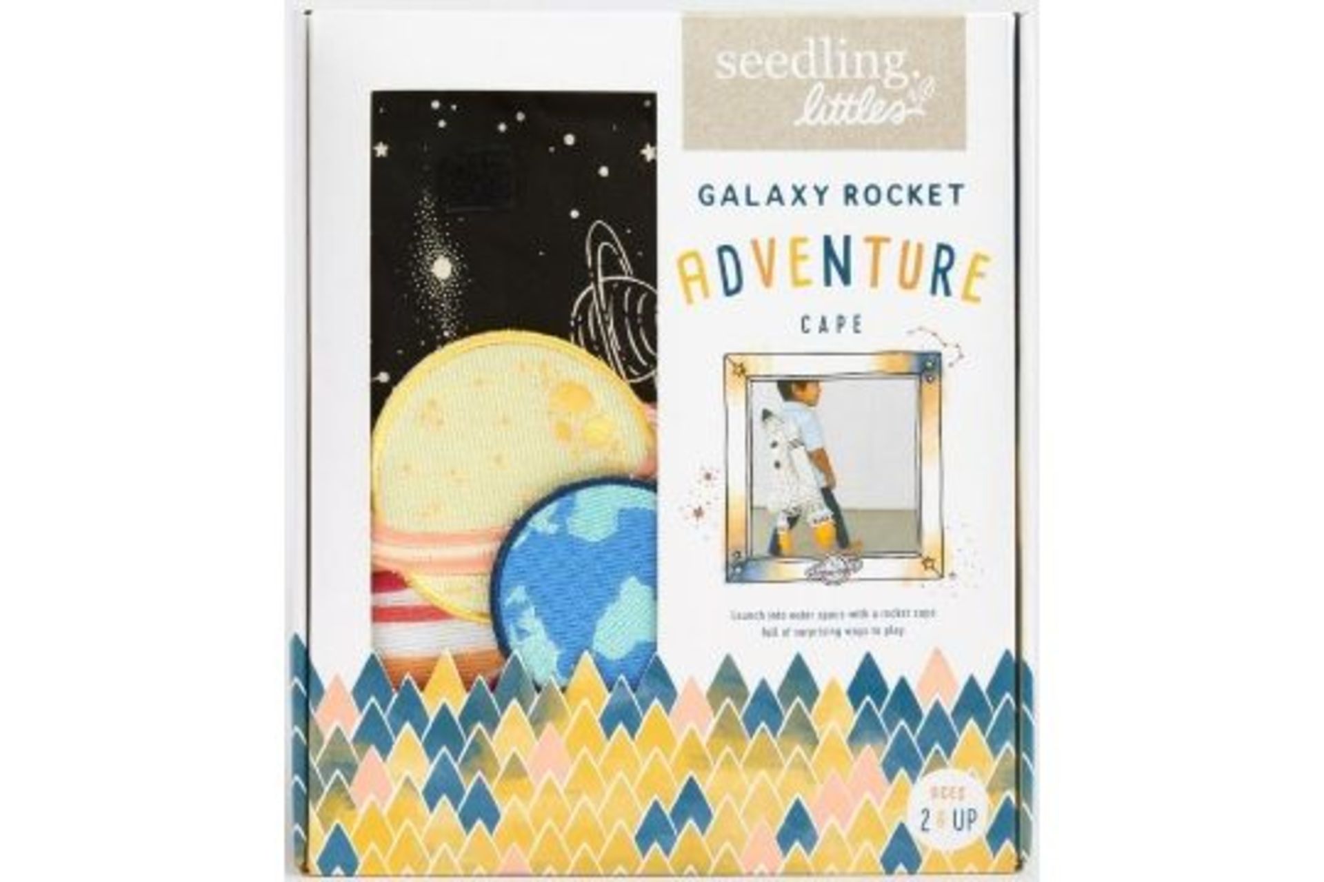 New Seeding Littles Galaxy Rocket Adventure Cape - Image 2 of 2