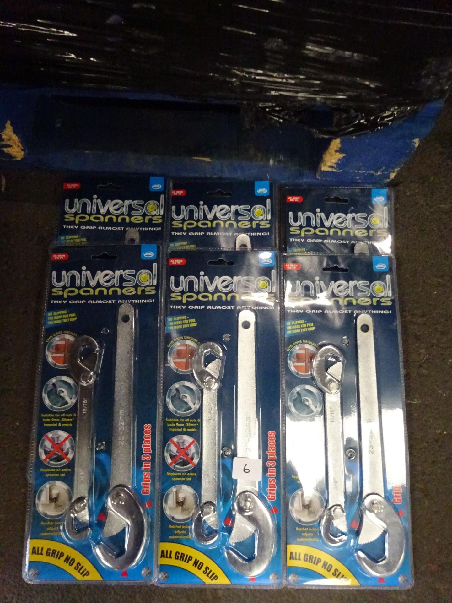 6 PKS OF NEW JML UNIVERSAL SPANNERS