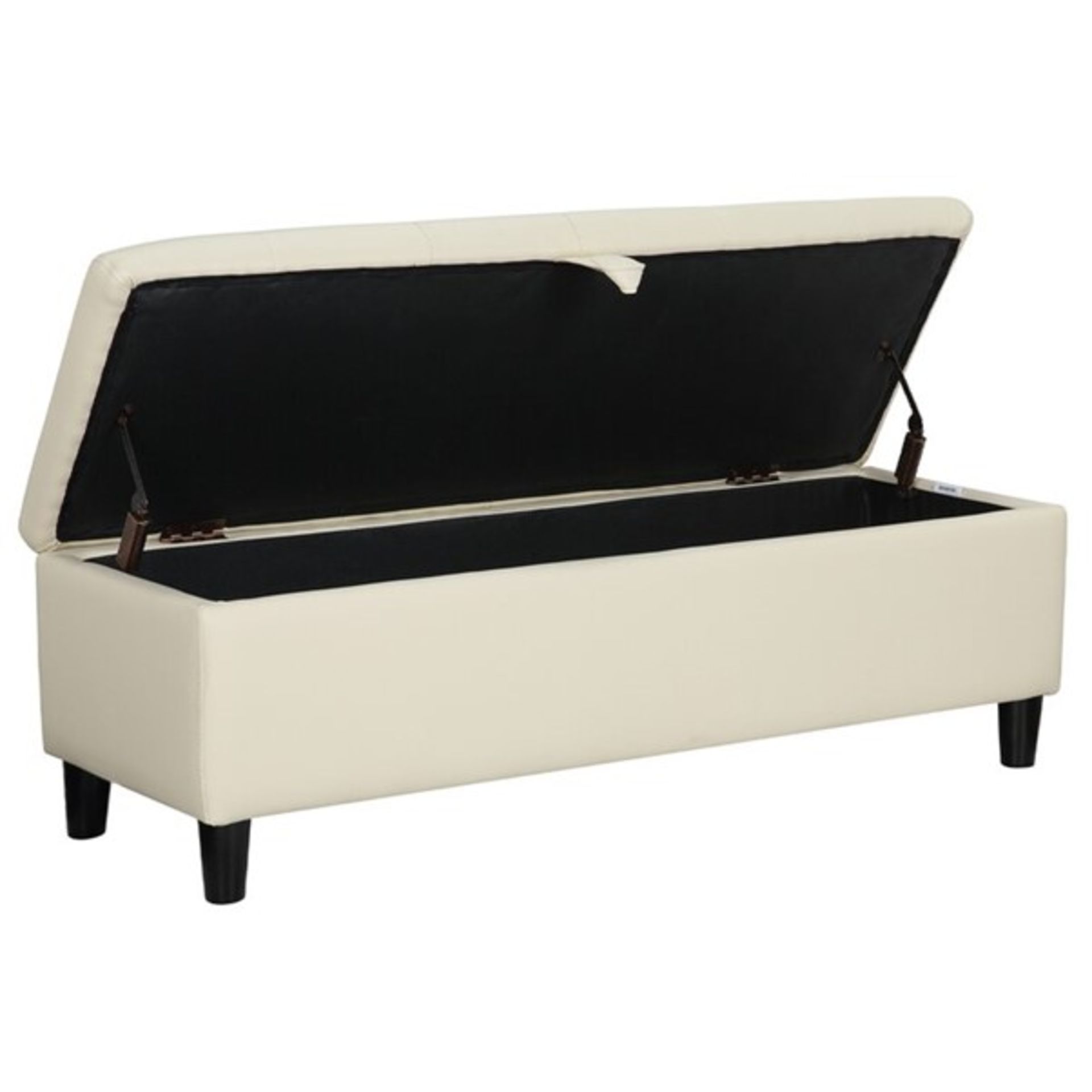 RRP £164.99 - DeSales Upholstered Storage Bench - 40cm H x 116cm W x 40cm D - Image 3 of 3