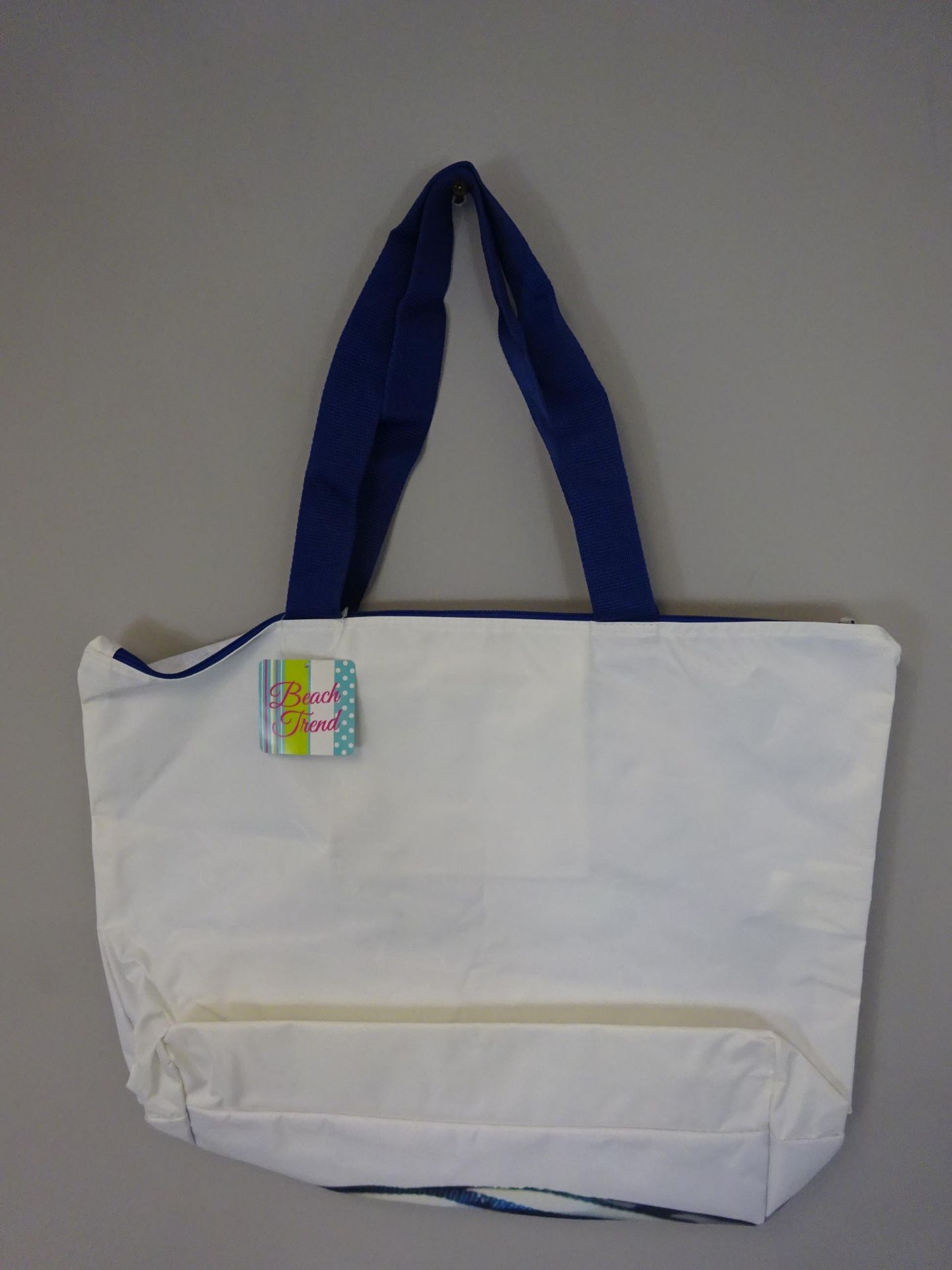 New Stiped Bag Patterened Beach Bag - Image 2 of 2