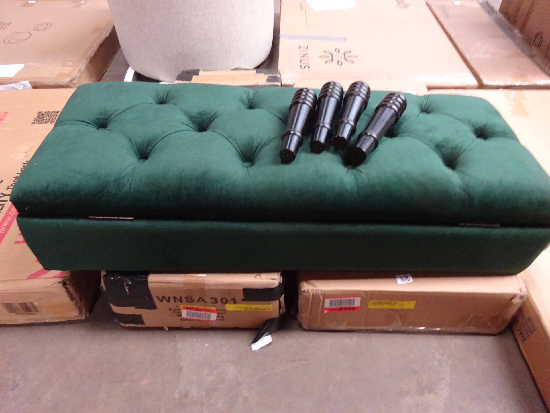 Green Ottoman