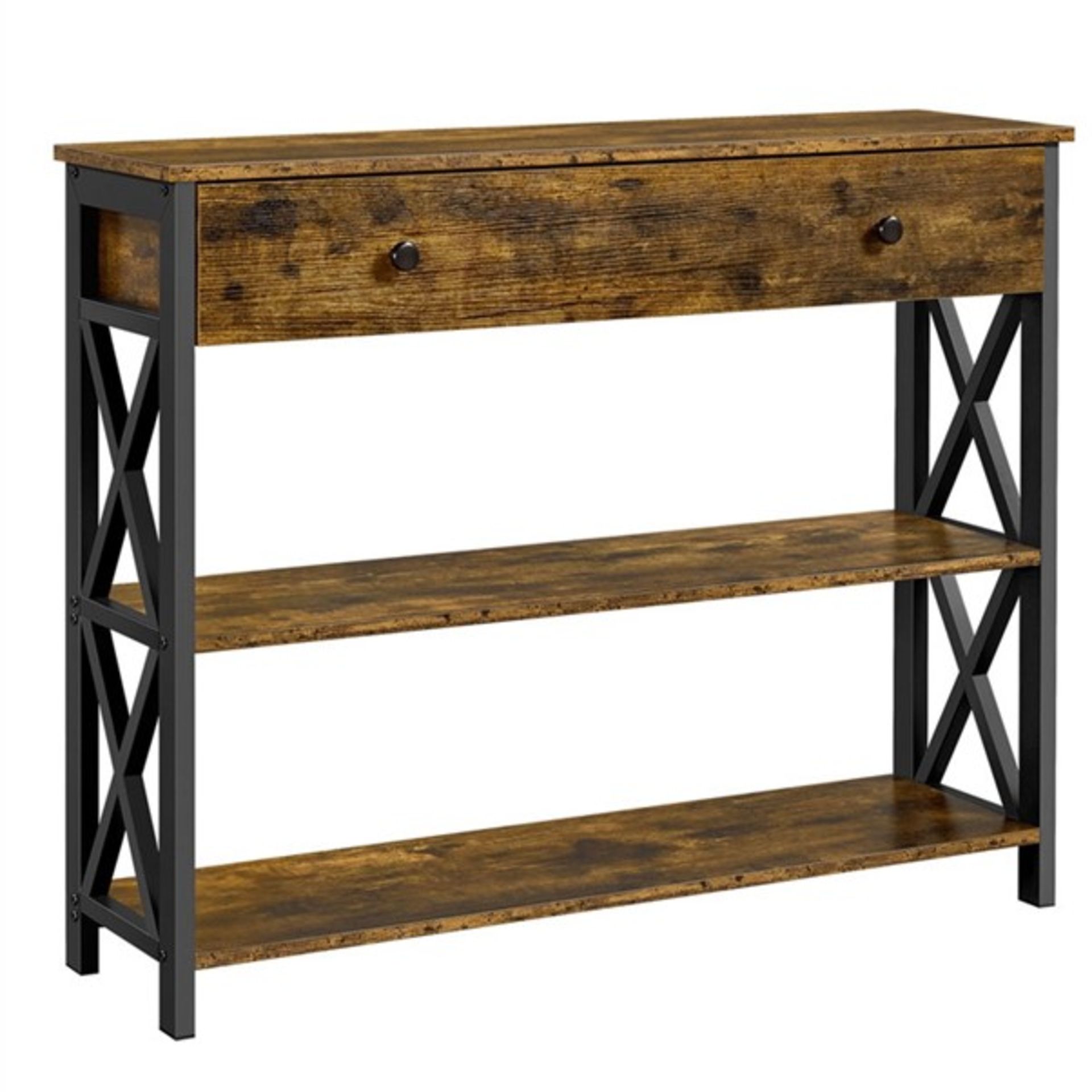 RRP £119.99 - Tierra 100Cm Console Table - 80.5cm H x 100cm W x 29.5cm D - Image 2 of 2