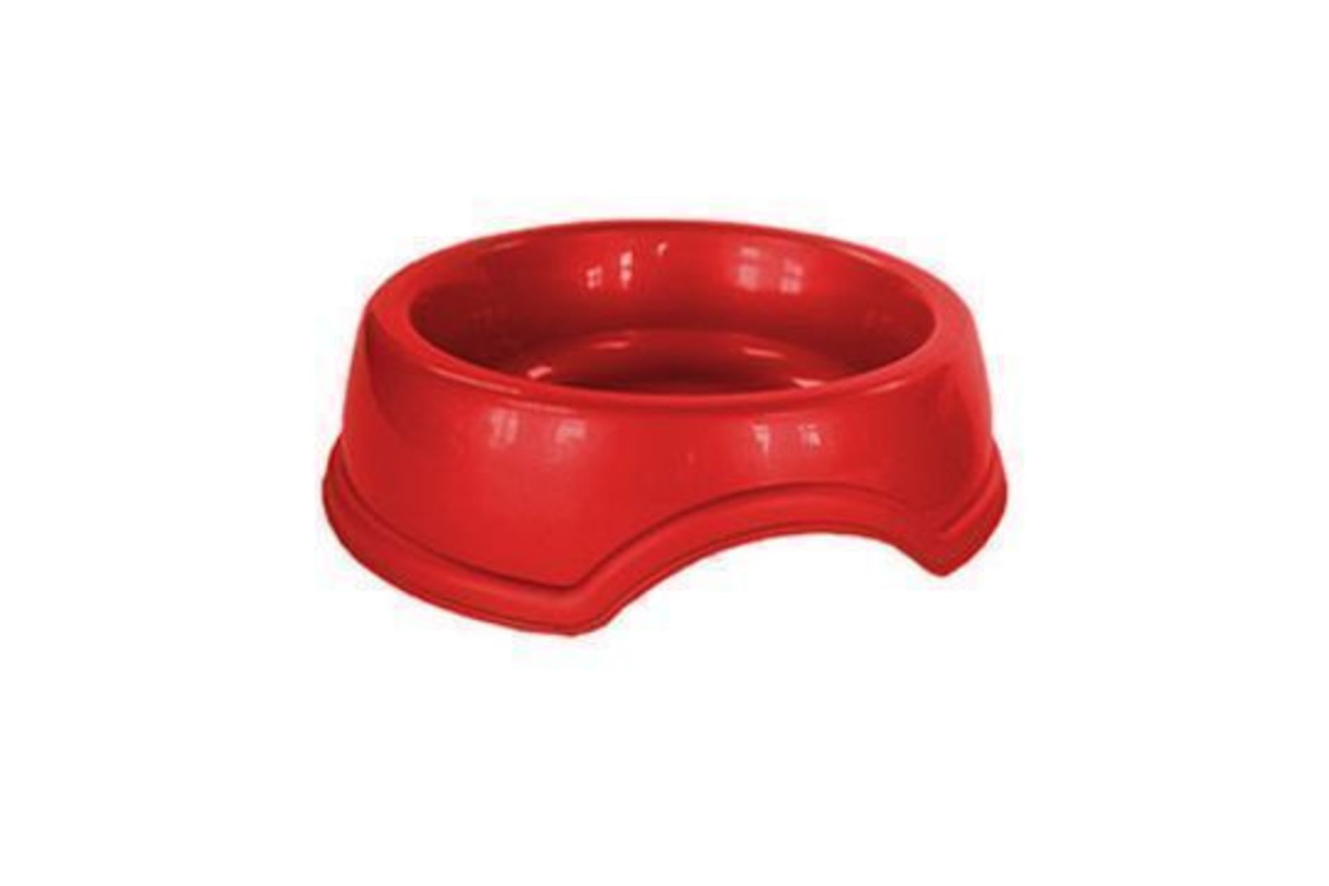 x3 New Prima 17cm Plastic Pet Bowl (colours vary)