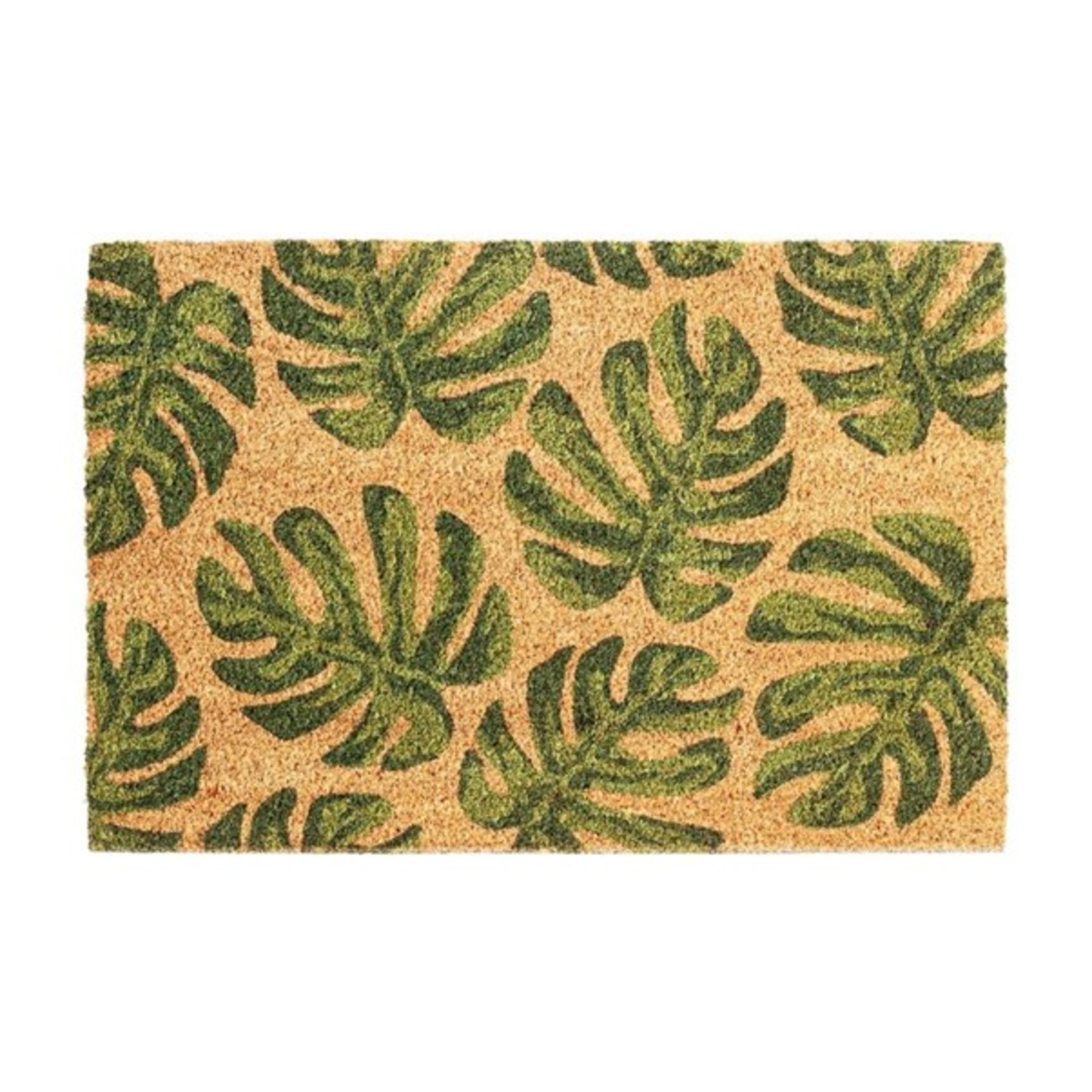 RRP £16.99 - Banana Leaf Coir Doormat - 40cm W x 60cm L