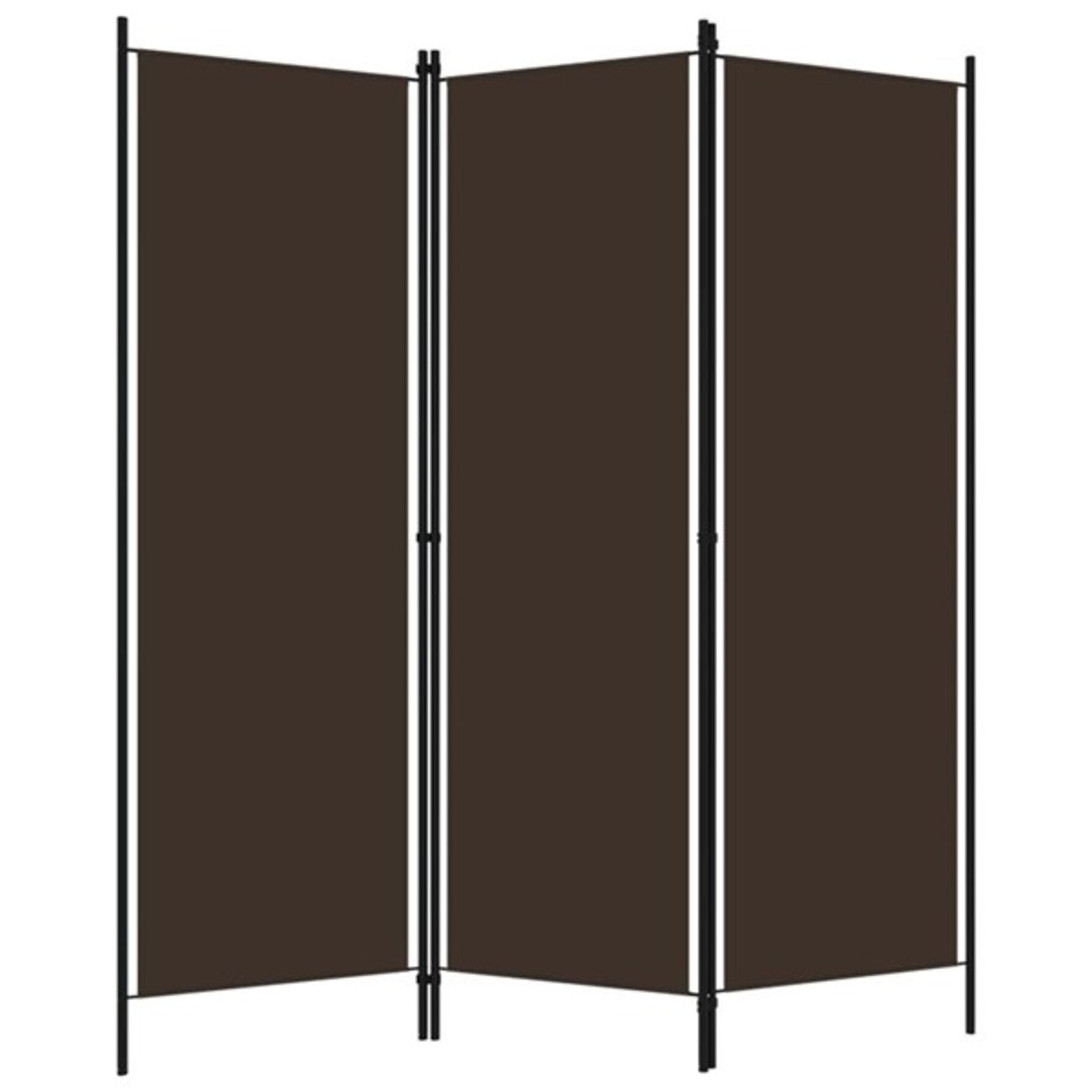 RRP £37.55 - Abdimalik 180Cm H Folding Room Divider - 3 Panels