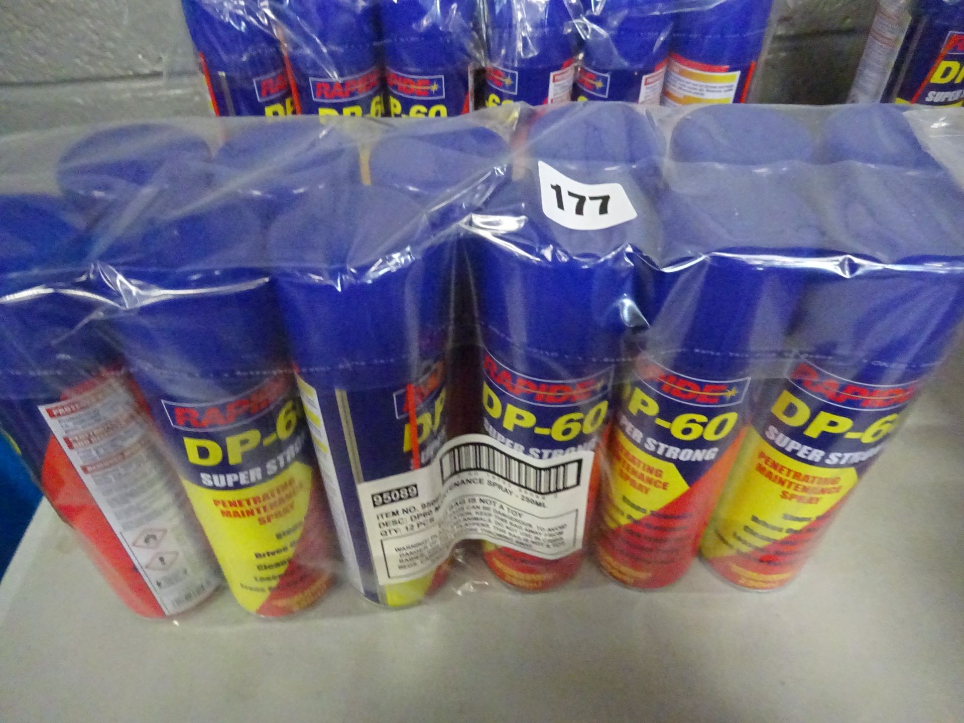12 CANS OF DP 60