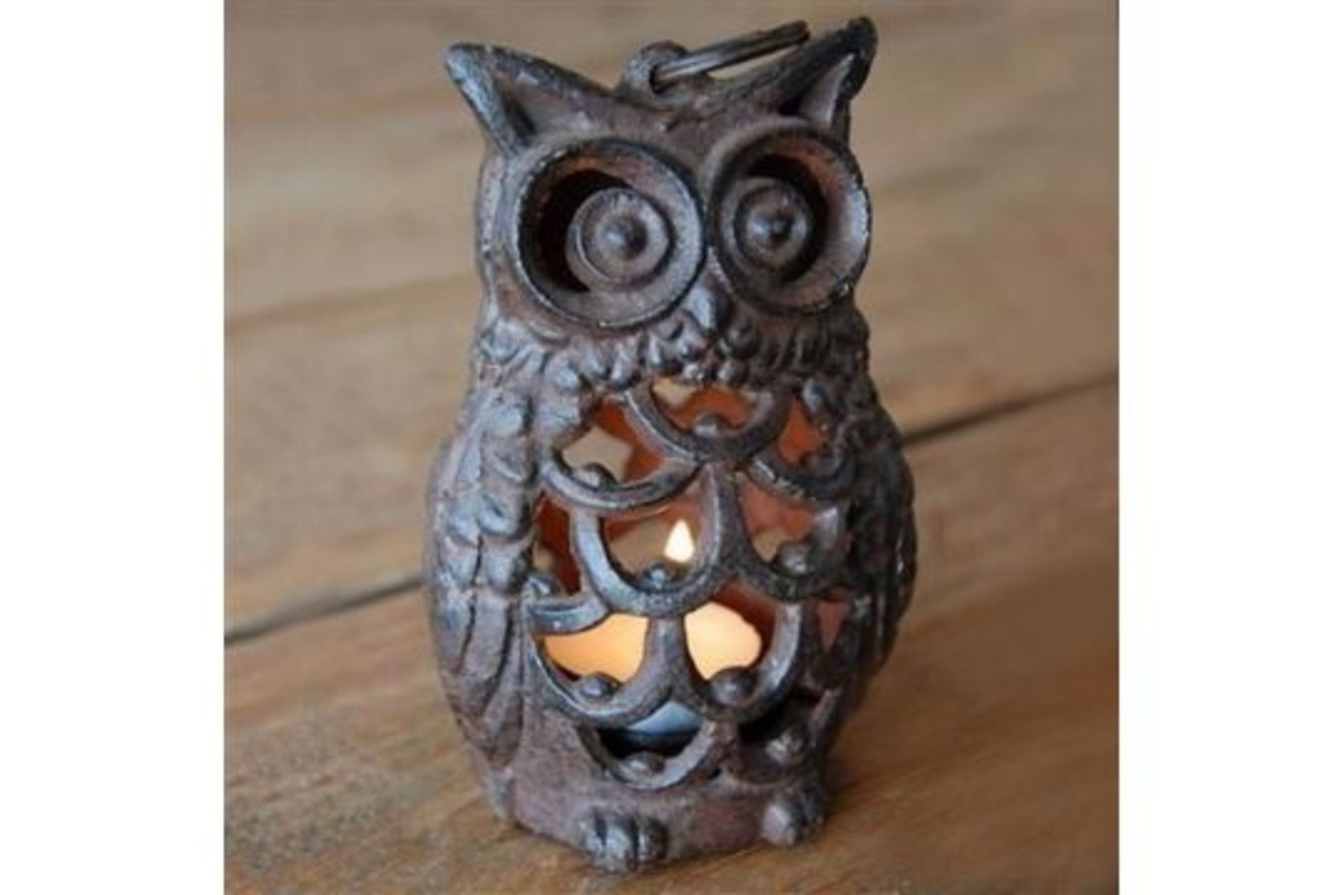 New Fallen Fruits Owl Figure Lantern