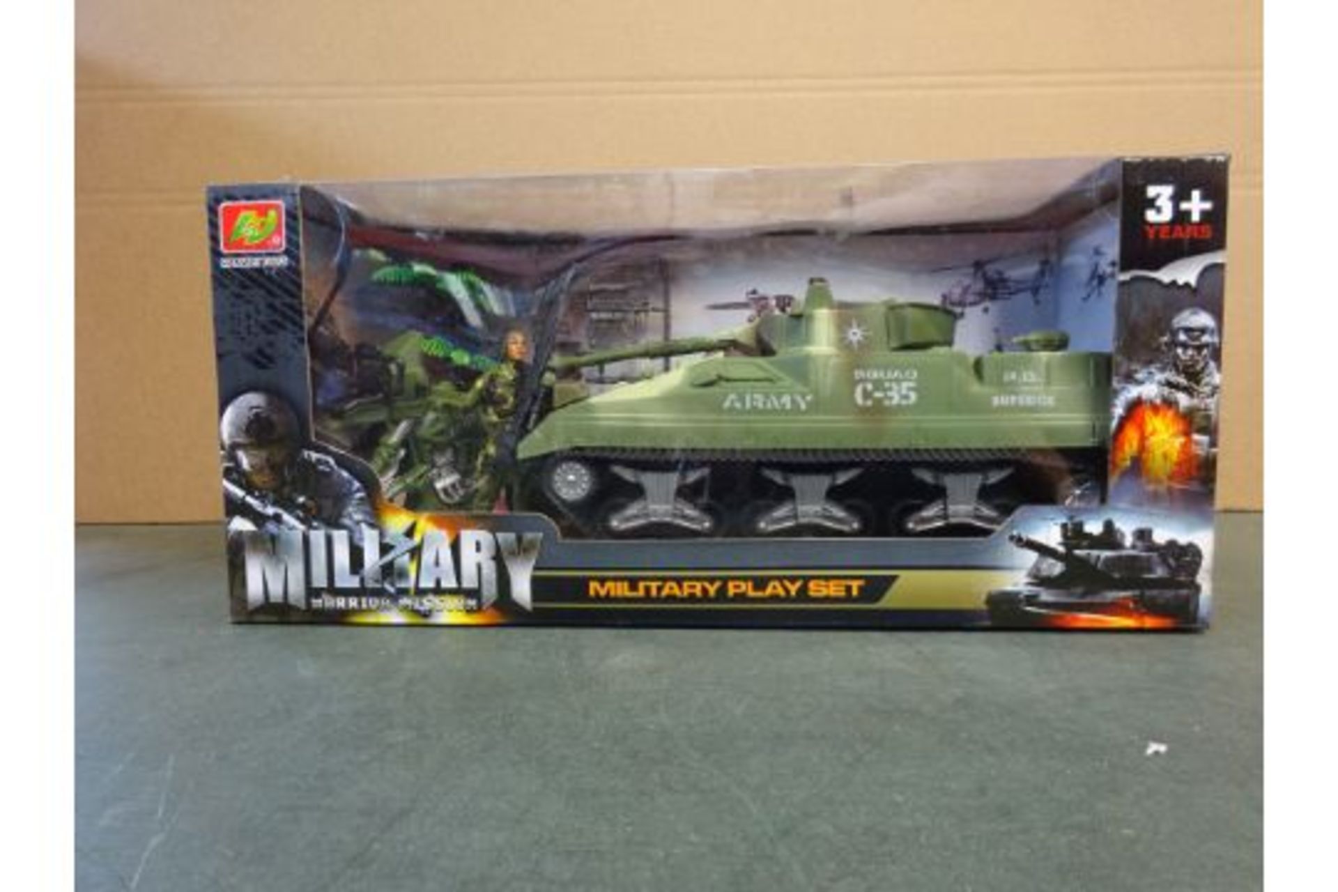 New Military Tank & Motorbike Toy