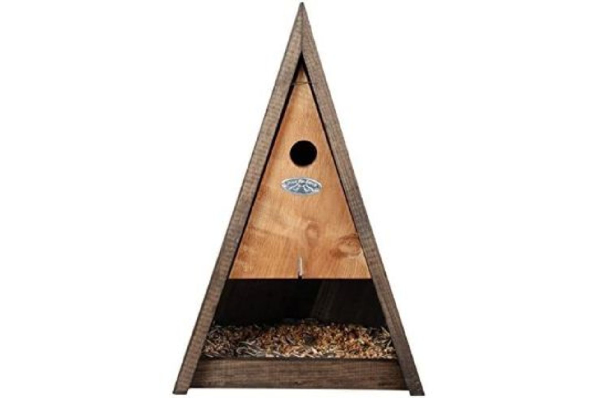 Fallen Fruits 40cm Wooden Triangle Bird Box