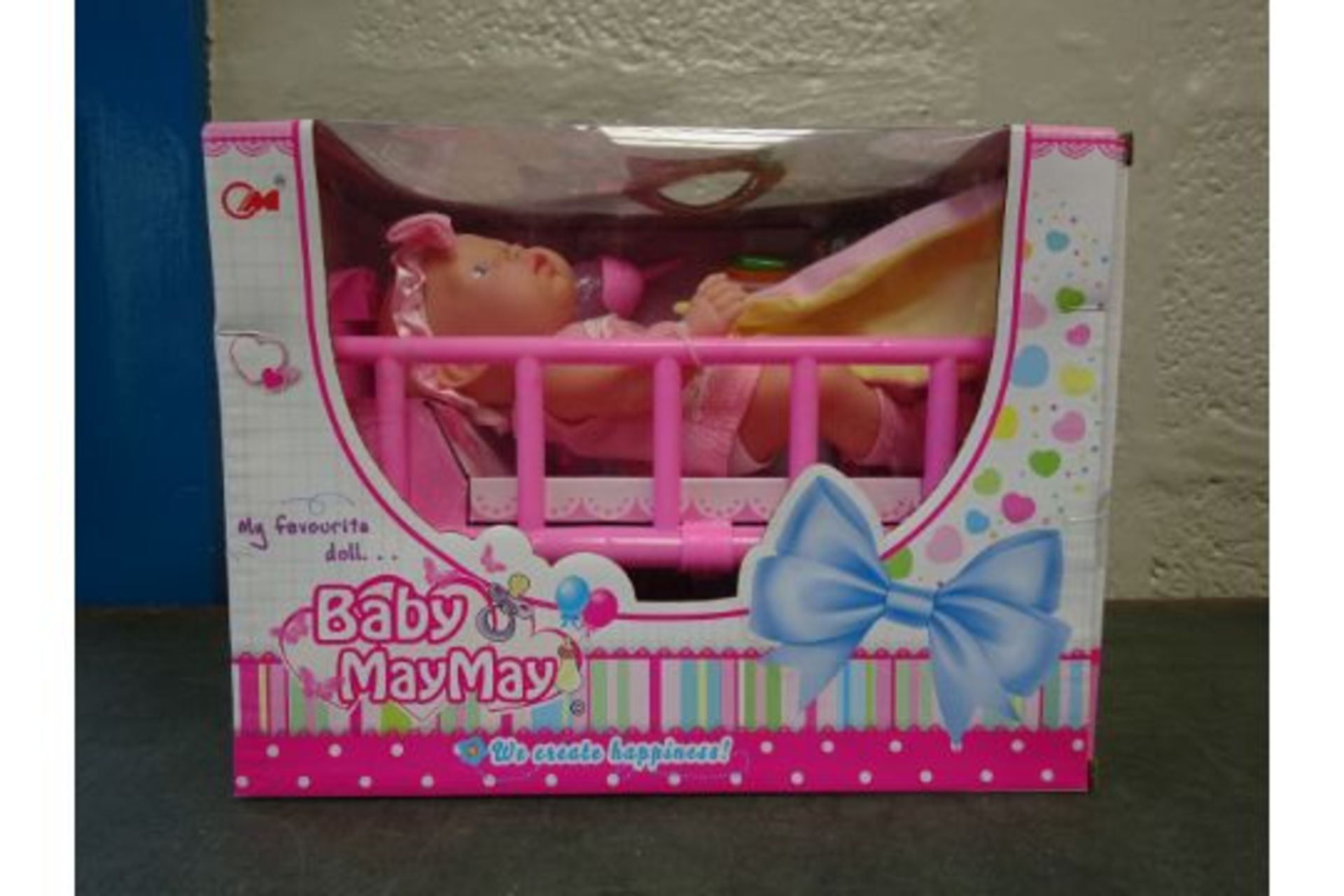 New Baby May May Baby In Cot