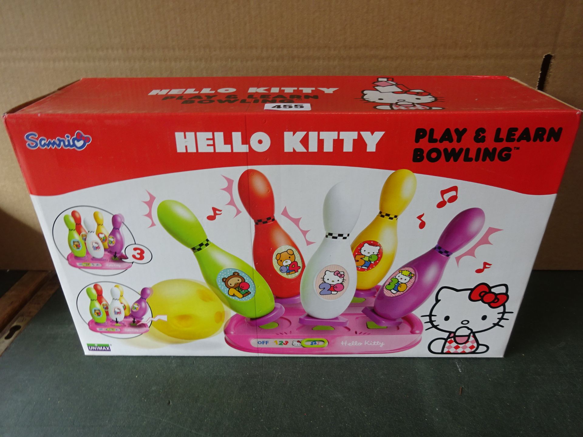 New Hello Kitty Play & Learn Bowling