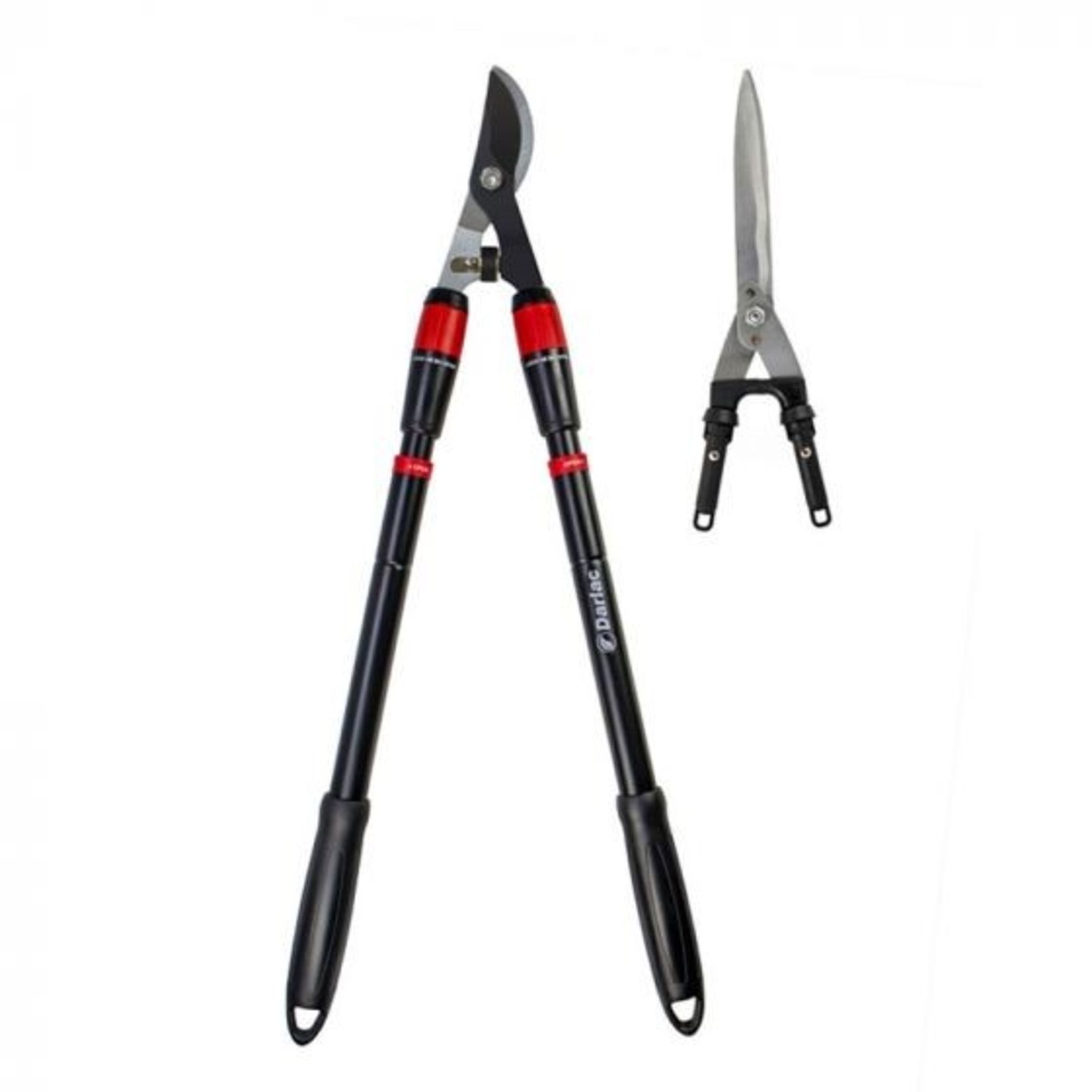 RRP £39.99 - New Darlac Extending Up To 1.5m Twin Top Shears & Lopper In One