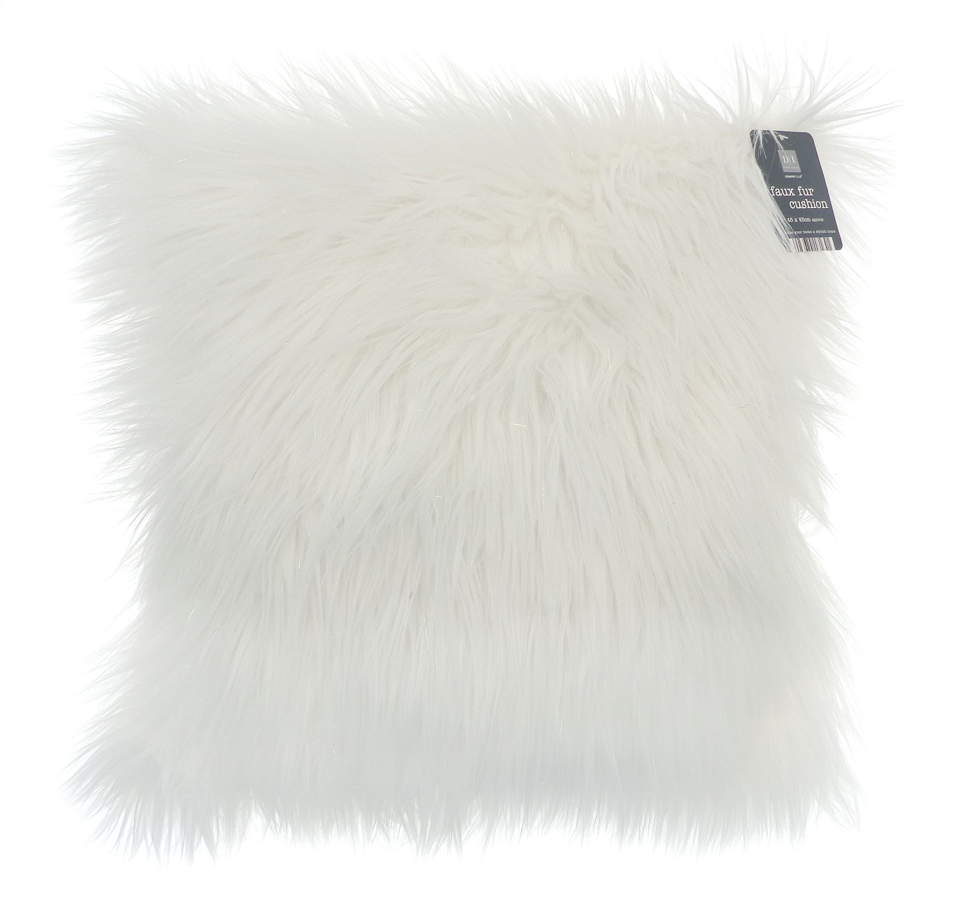New 45cm Fluffy White Pillow