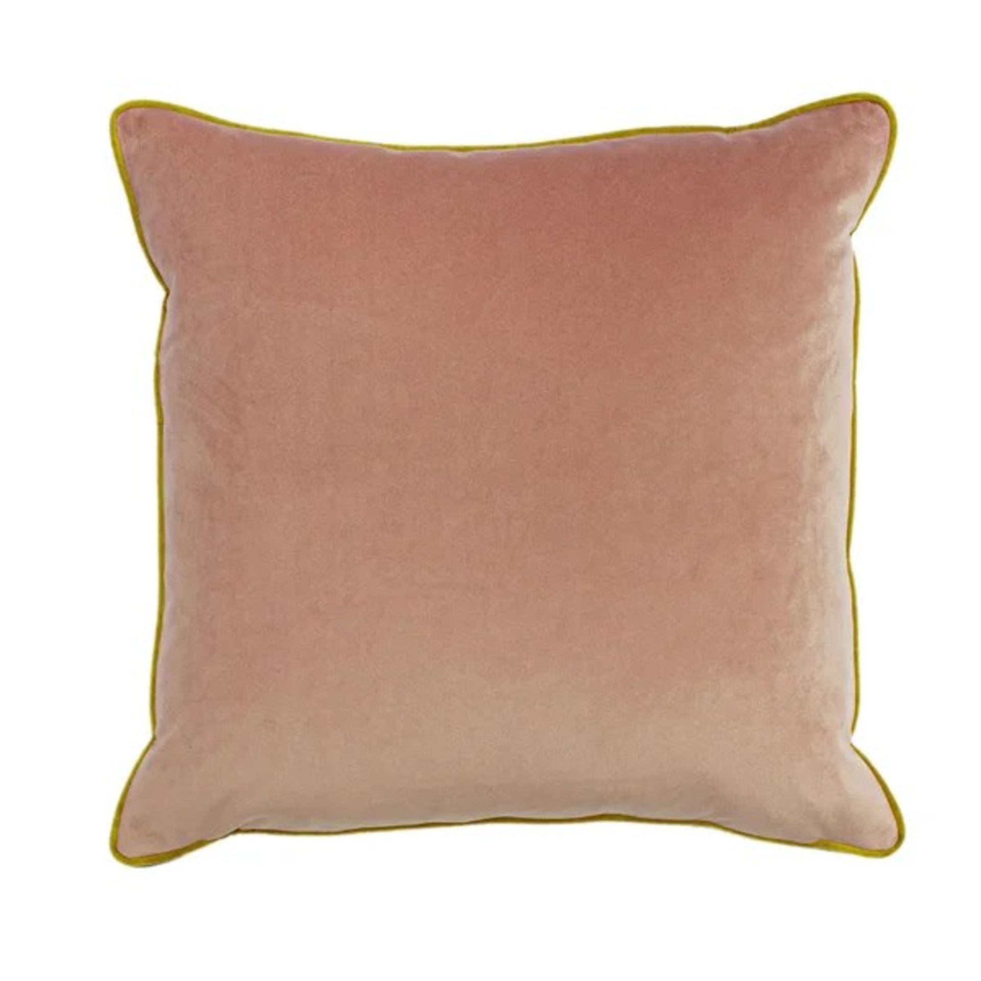 RRP £17.99 - Girouard Square Scatter Cushion With Filling - 50cm X 50cm Colour Blush see picture - Image 2 of 2