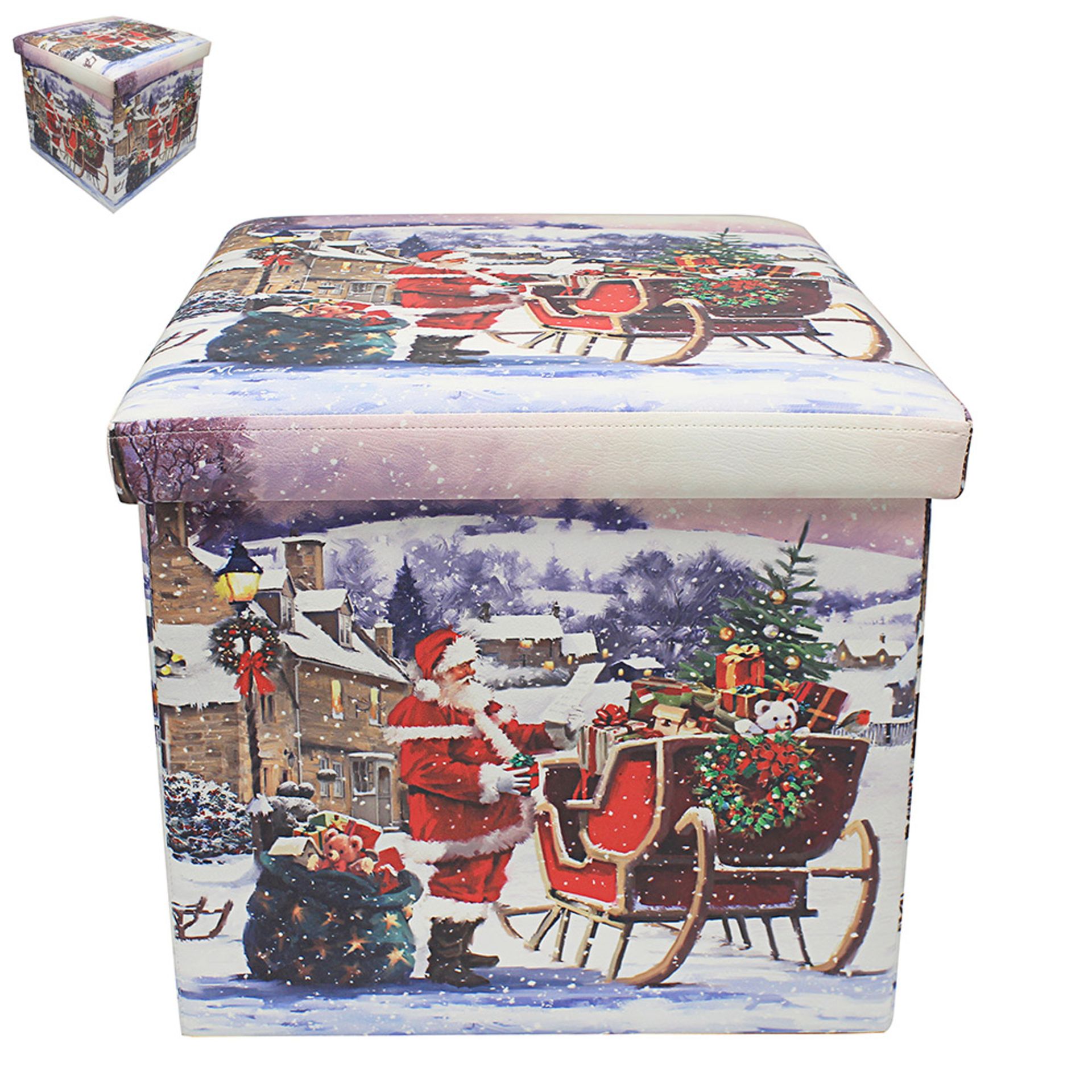 New Santa Folding Storage Box