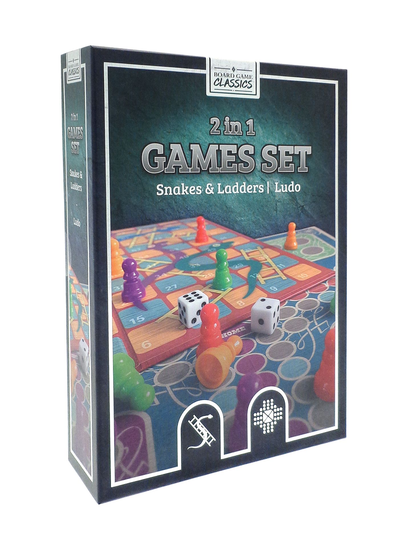 New 2 in 1 Games Set - Snakes & Ladders, Ludo - Image 2 of 3