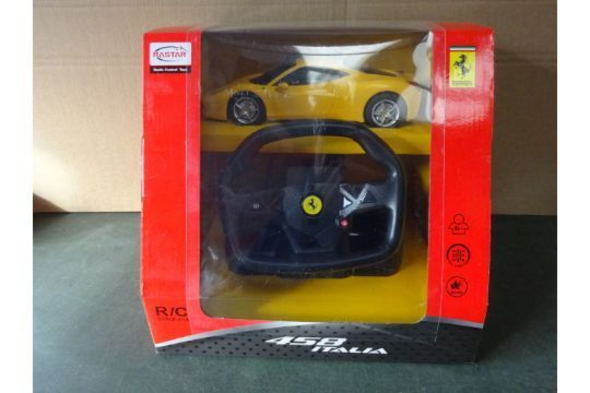 New Yellow Ferrari 458 Remote Control Car