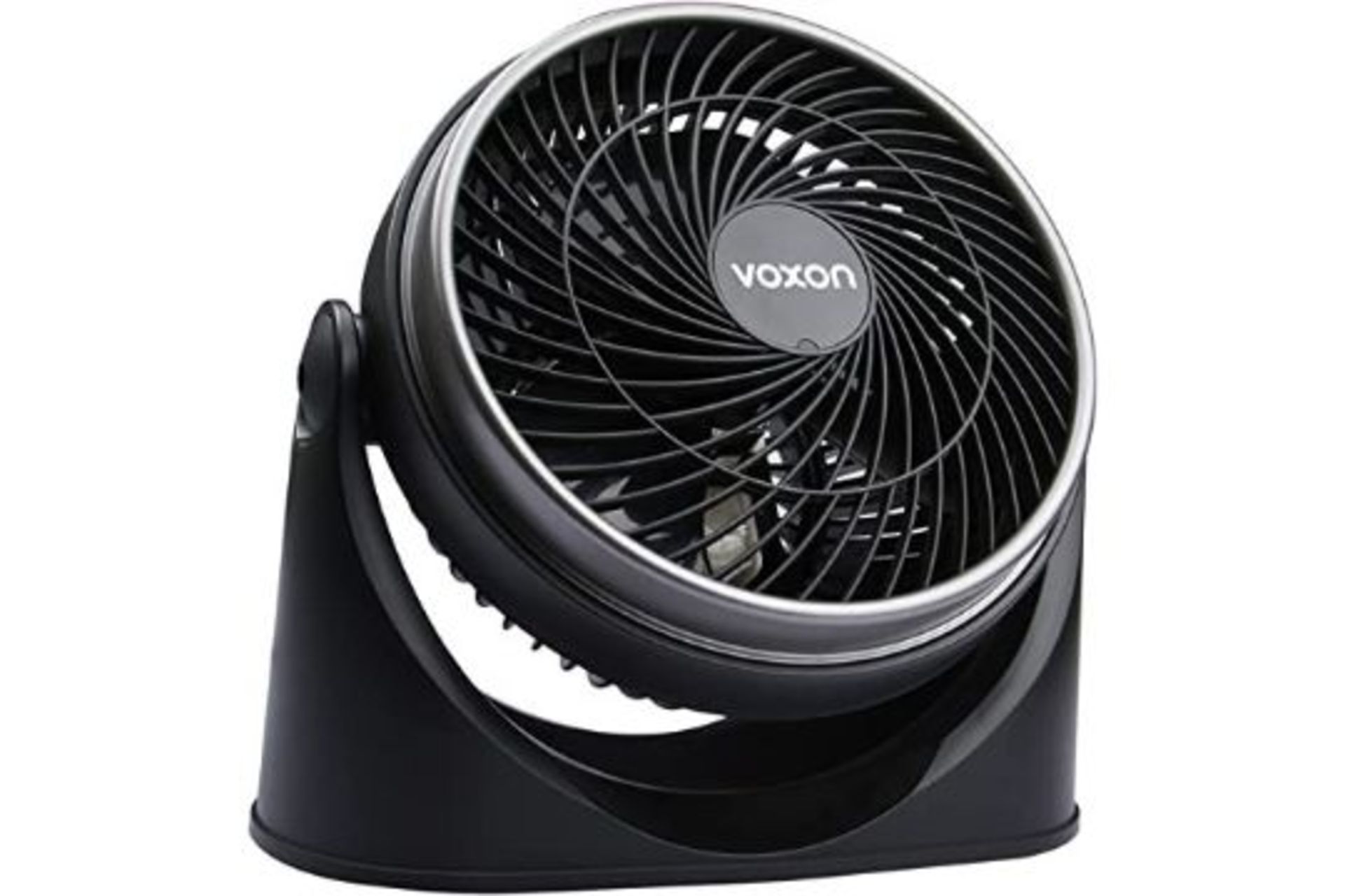 RRP £29.99 - Voxon Turboforce Air Circulator Table Fan Head Pivots 90 Degrees 3 Speeds