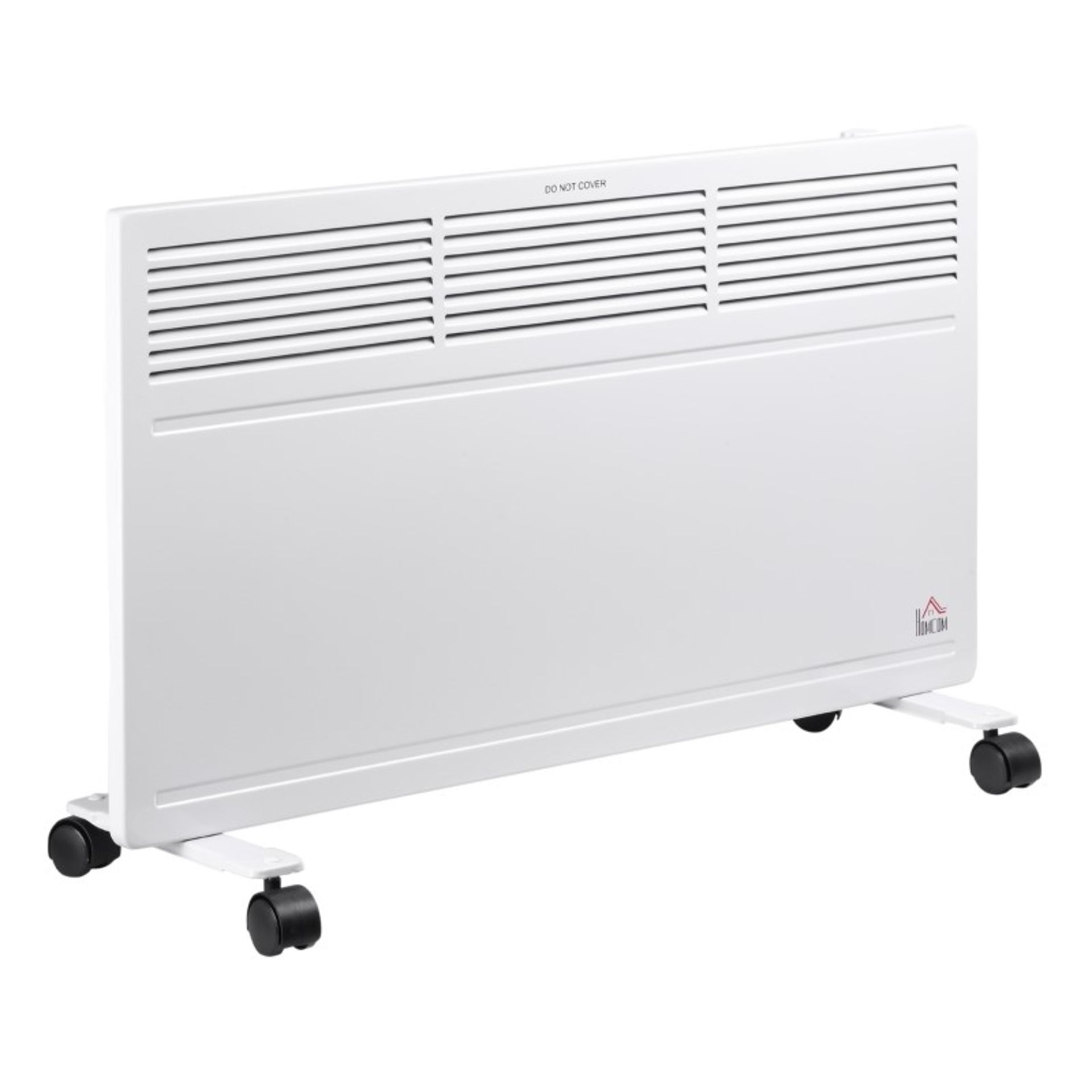 RRP £72.99 - Convector Radiator Heater Freestanding or Wall-mounted w/ Adjustable Thermostat