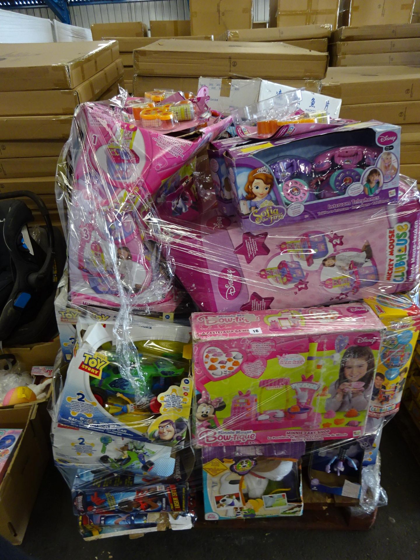 PALLET OF CUSTOMER RETURN TOYS