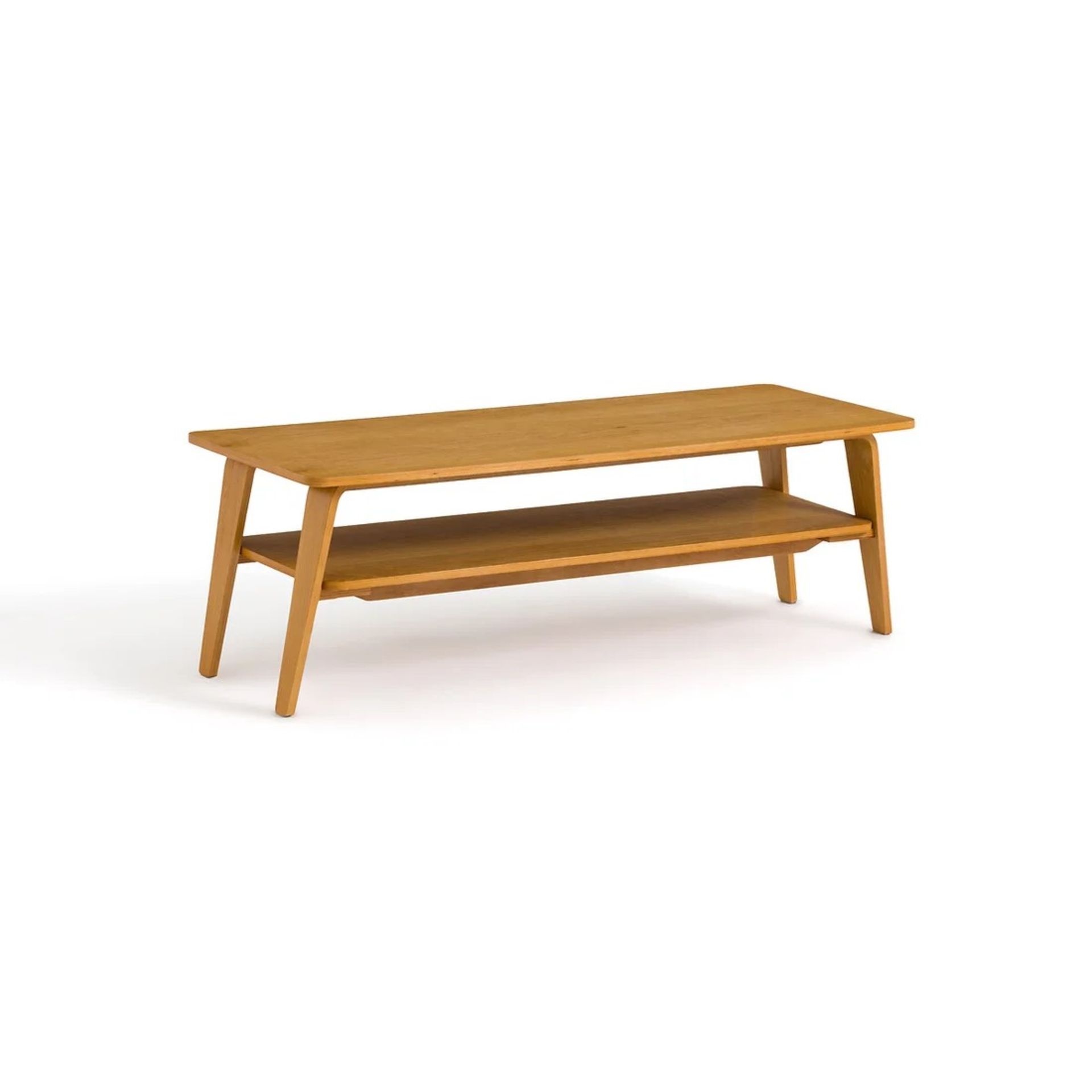 RRP £255 - La Redoute Jimi 2 tier Coffee Table - WOBBLY & FEW MARKS - COLLECTION ONLY - NO VAT - Image 2 of 5