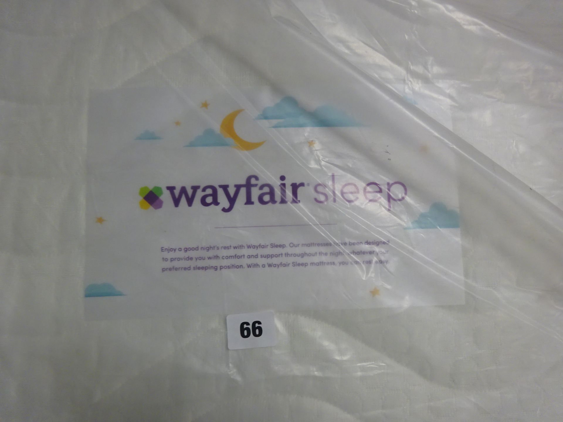 NEW WAYFAIR SINGLE MATTRESS - MAY BE MARKED OR DITY FROM DELIVERY - COLLECTION ONLY - Image 2 of 2