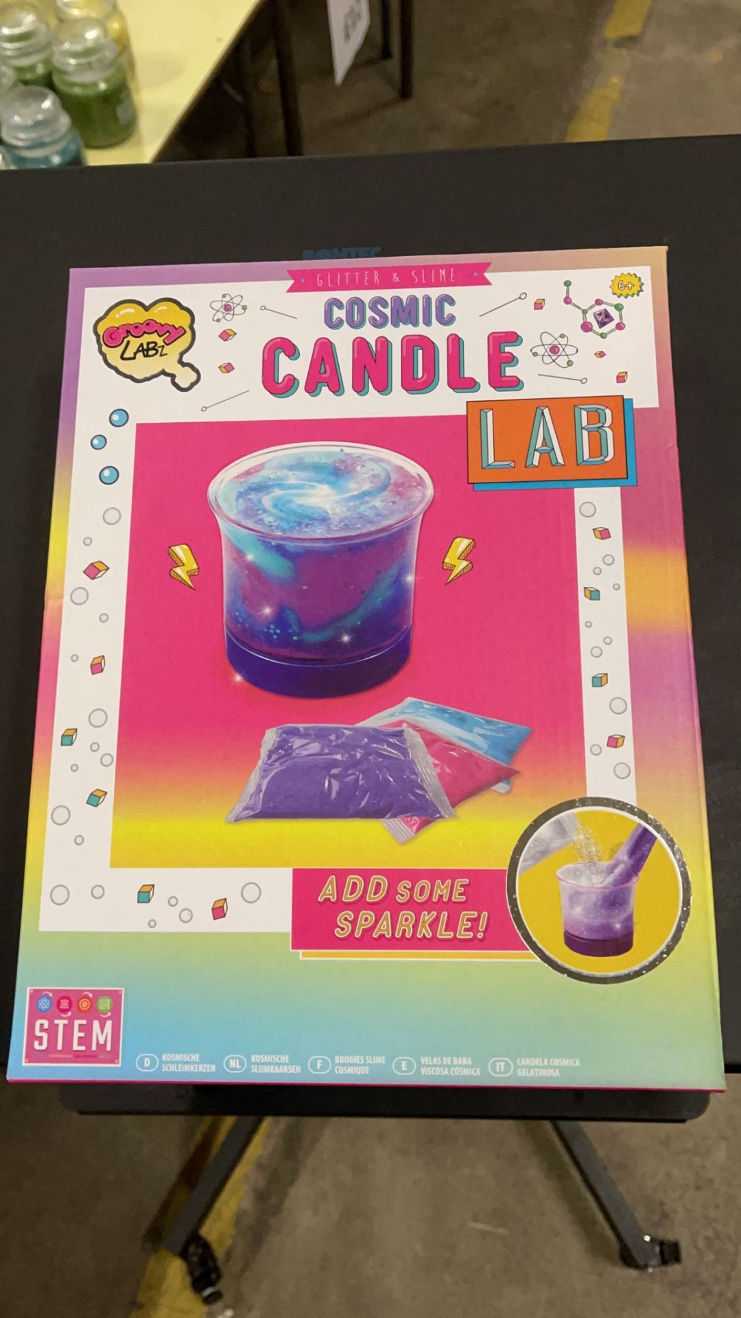 NEW GROOVY LABZ COSMIC CANDLE LAB