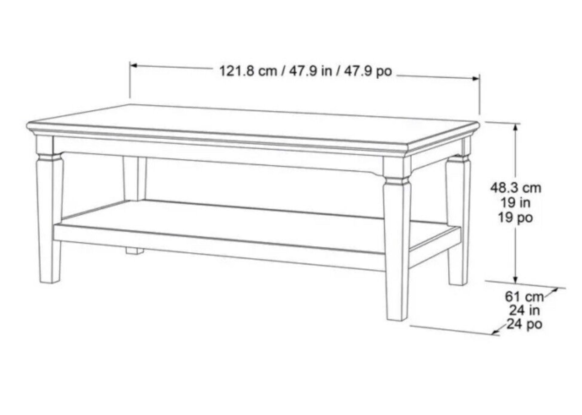 RRP £451.99 - Pike & Main Blaine 3 Piece Occasional Table Set - COLLECTION ONLY - NO VAT - Image 2 of 8