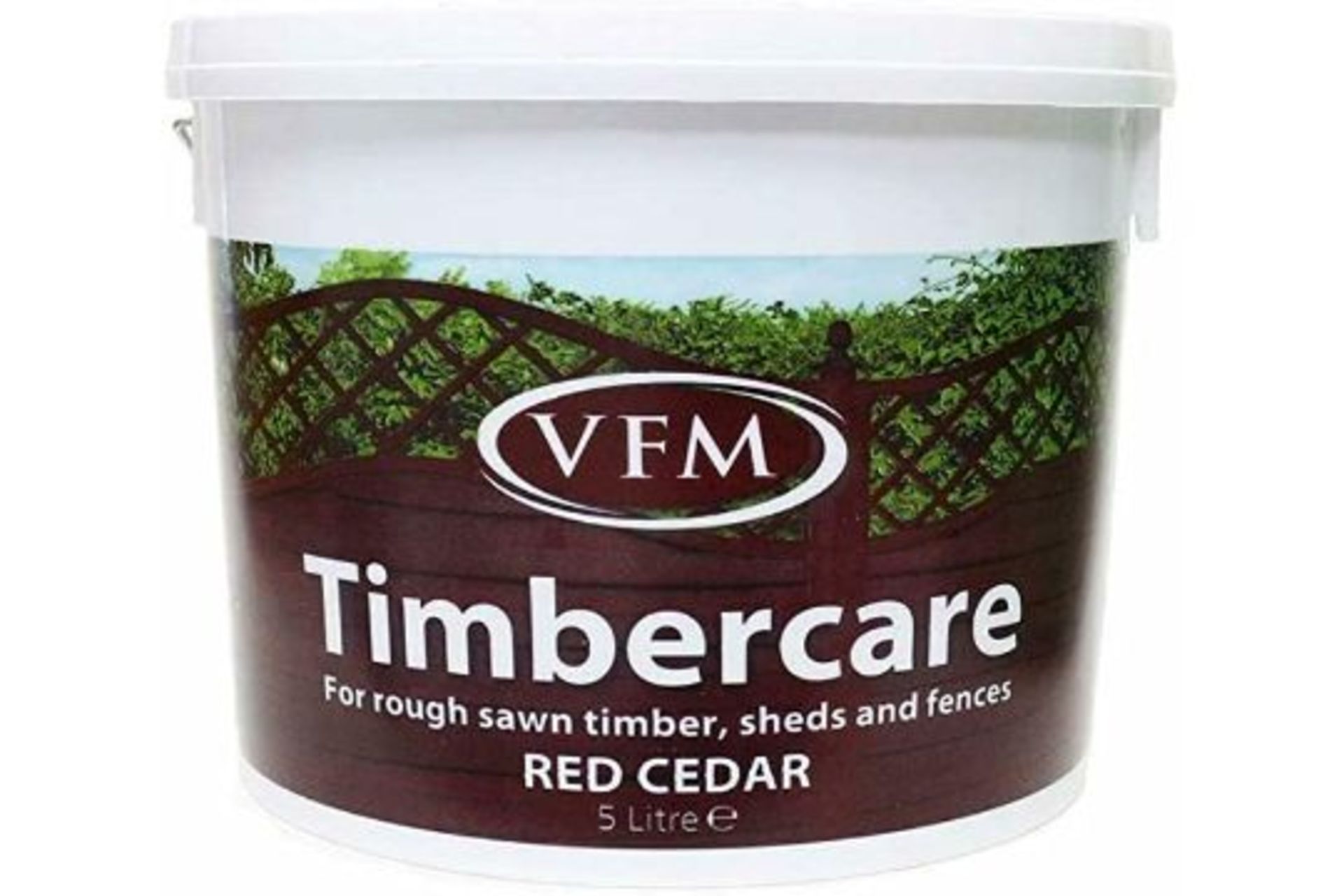 RRP £14.99 - New 5L Timbercare Red Cedar Shed & Fence Paint - COLLECTION ONLY