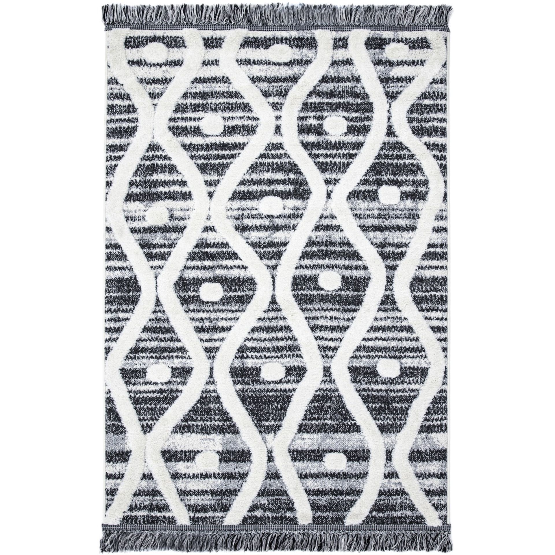 New Boho 110x160cm Rug -75% Shrink Polyester & 25% Polypropylene - £10 Delivery - Image 2 of 3