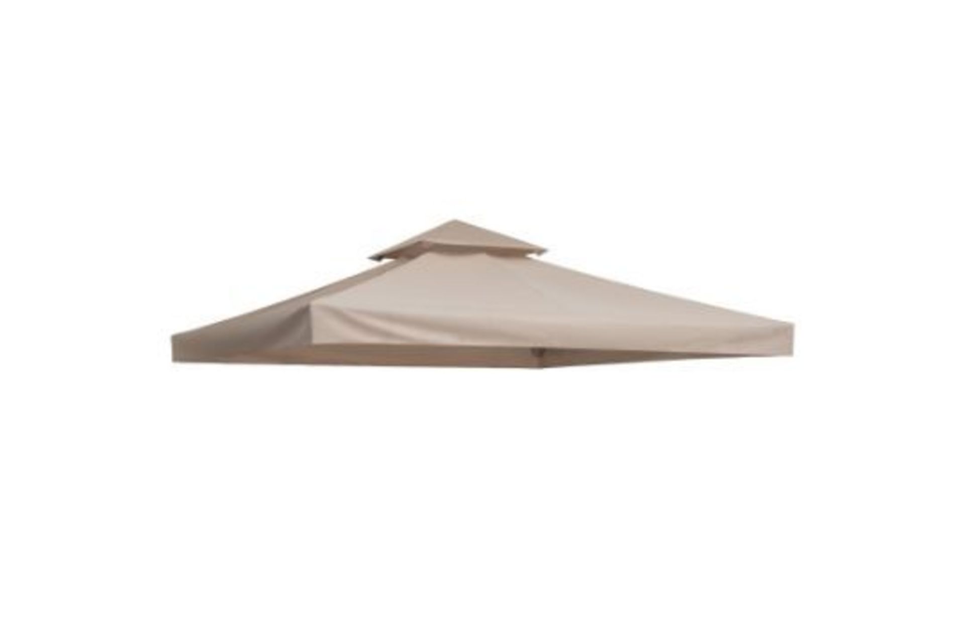 RRP £57.99 - 3(m) Gazebo Top Cover Double Tier Canopy Replace3(m) Gazebo Top Cover Double Tier
