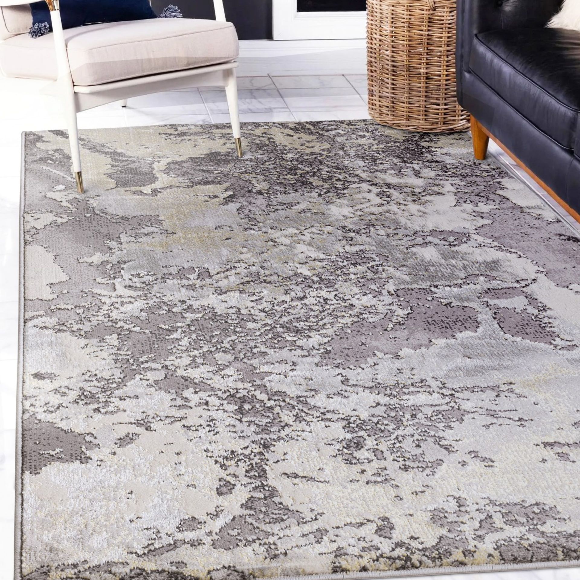 New Gild 110x160cm - 50% Polyester & 50% Polypropylene Rug - £10 Delivery