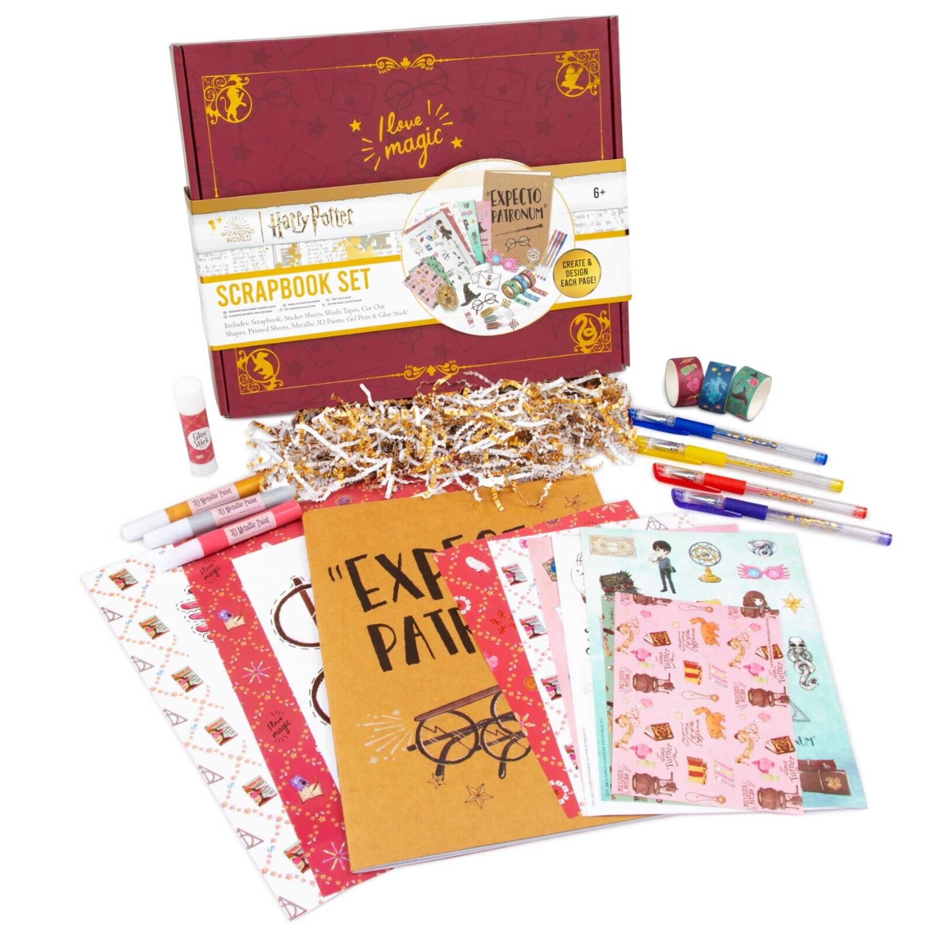 NEW HARRY POTTER SCRAPBOOK SET