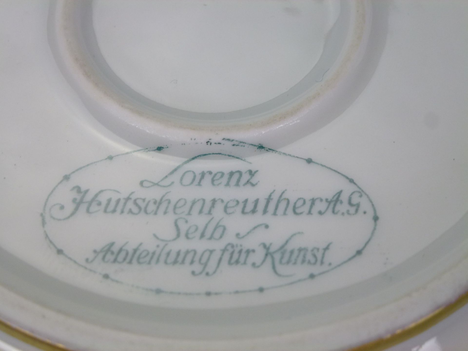 Zuckerdose, Hutschenreuther, Kunstabteilung, um 1910 - Bild 3 aus 3