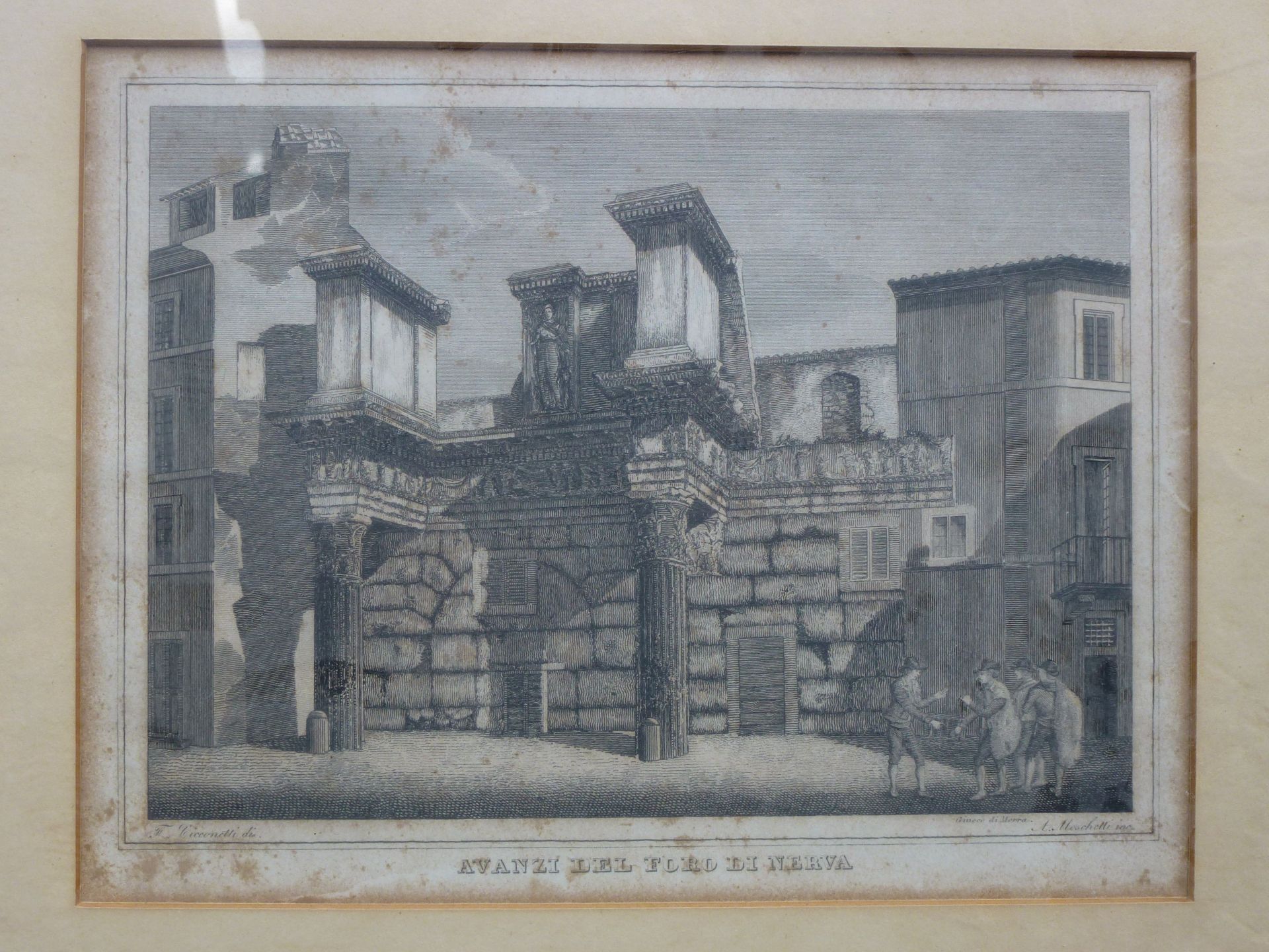 3 Kupferstiche, G. Vasi, G.B.Falda, F.Cicconetti, 18.Jh. - Bild 4 aus 4