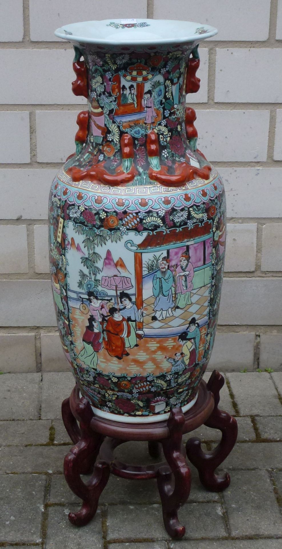 Vase, China, 20.Jh.