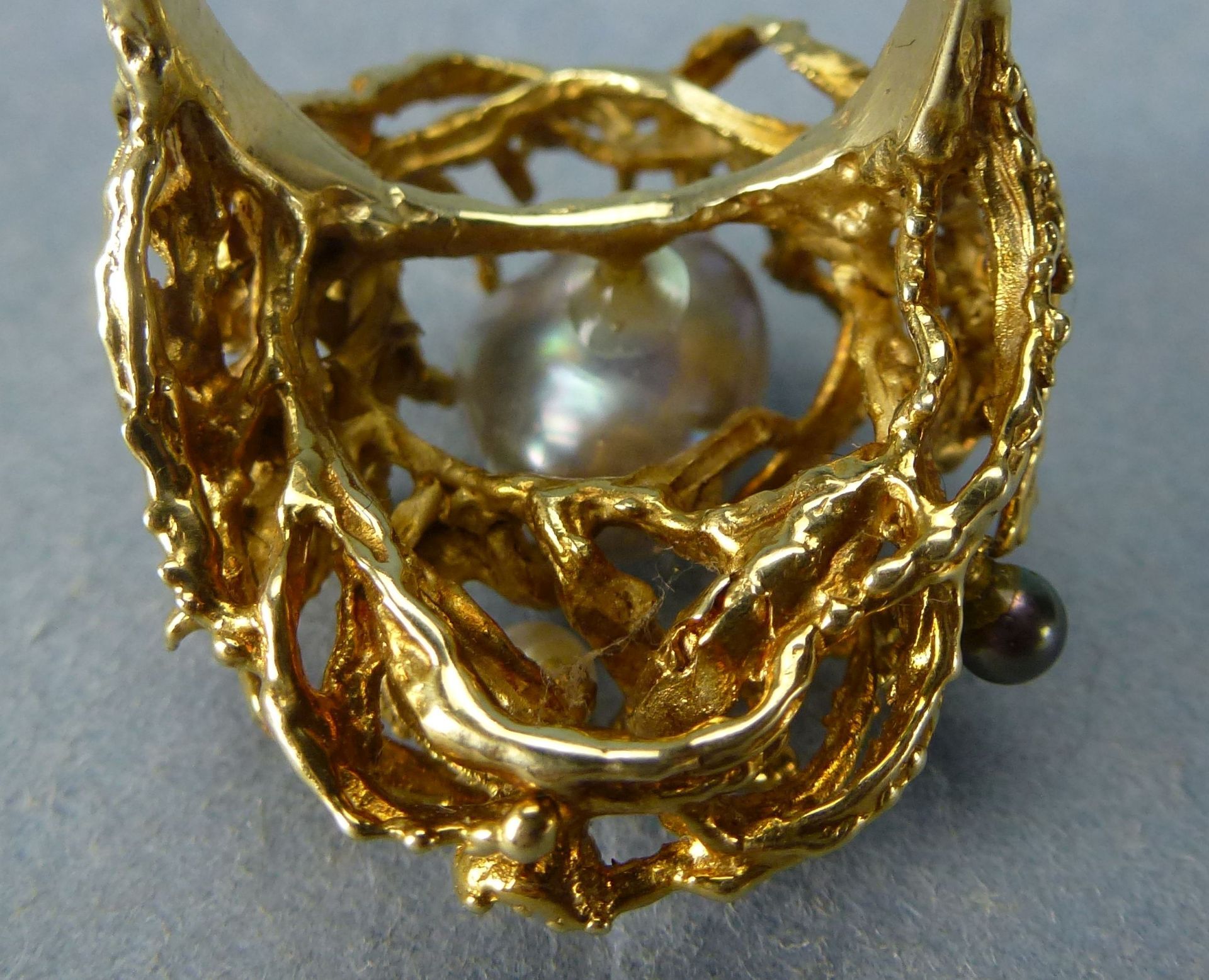 Ring, Lapponia?, 585er Gelbgold - Image 3 of 4