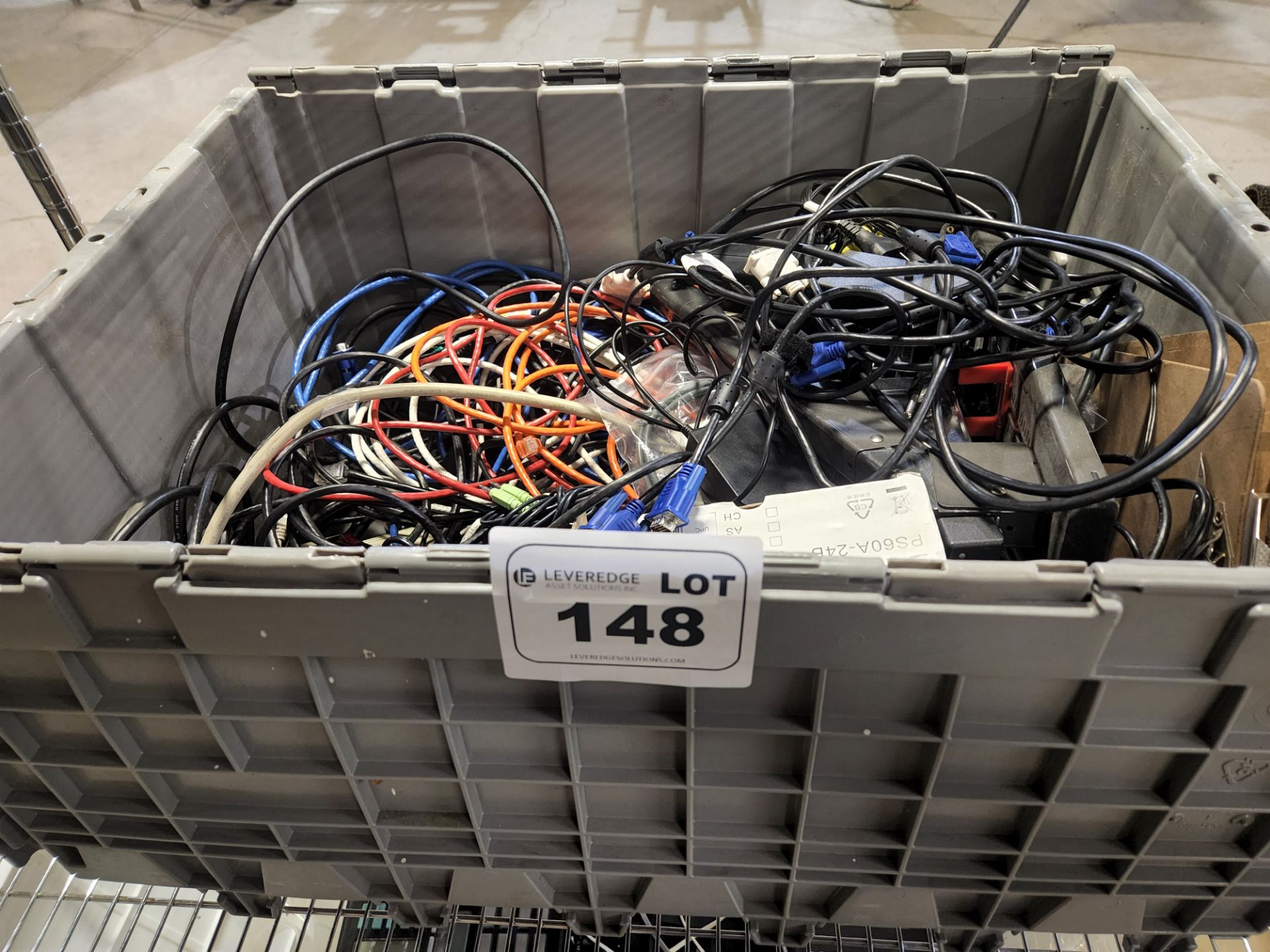 Lot of Assorted Network and Power Cables