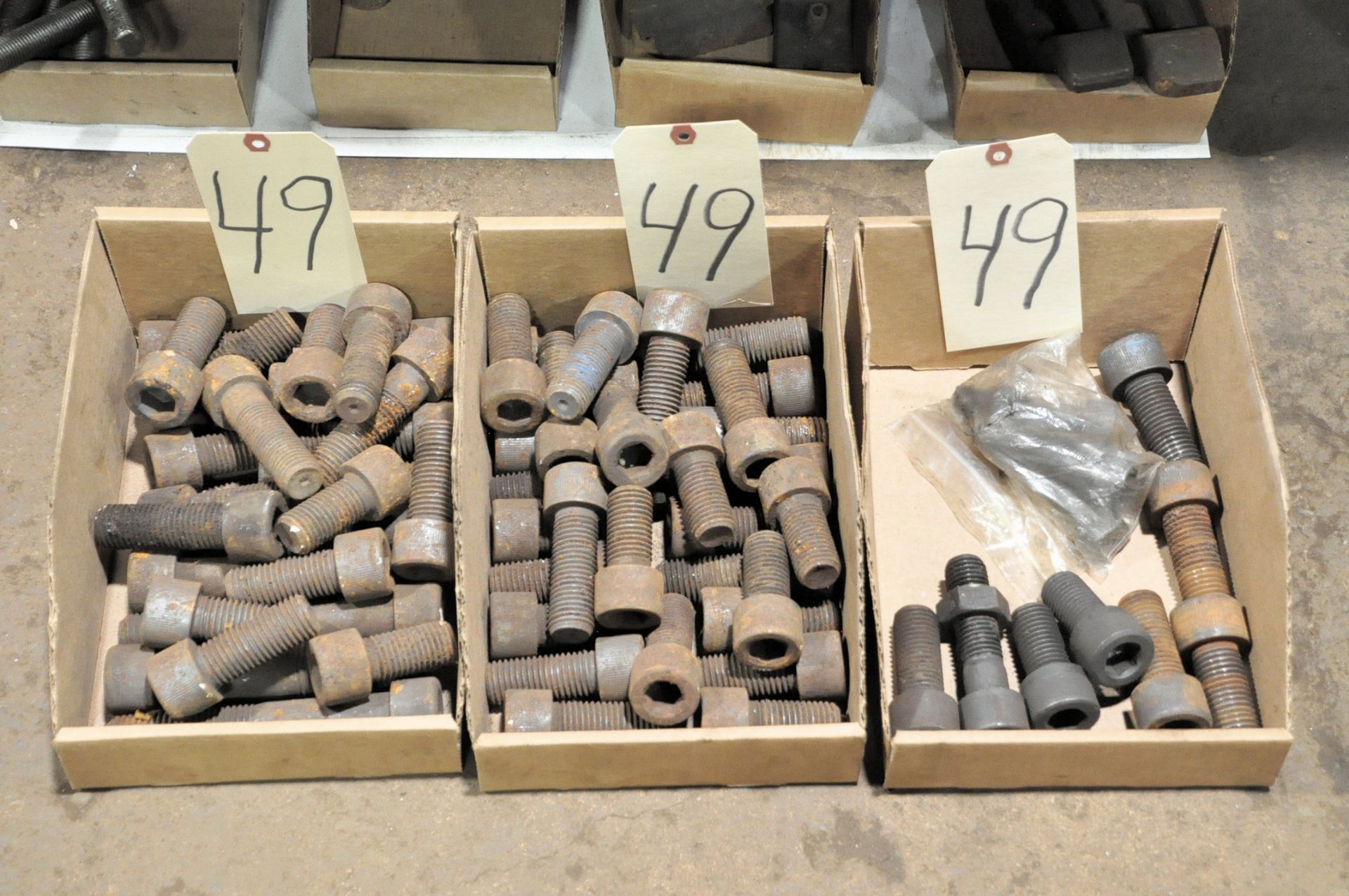 Lot-Bolts in (3) Boxes