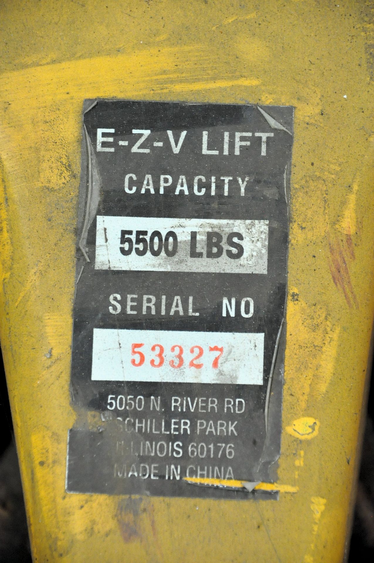 E-Z-V lift 5500 pound Pallet Jack - Image 2 of 2