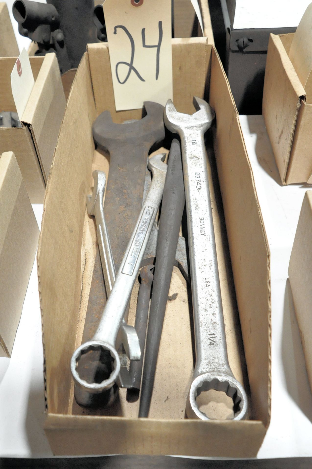 Lot-Large Wrenches in (1) Box
