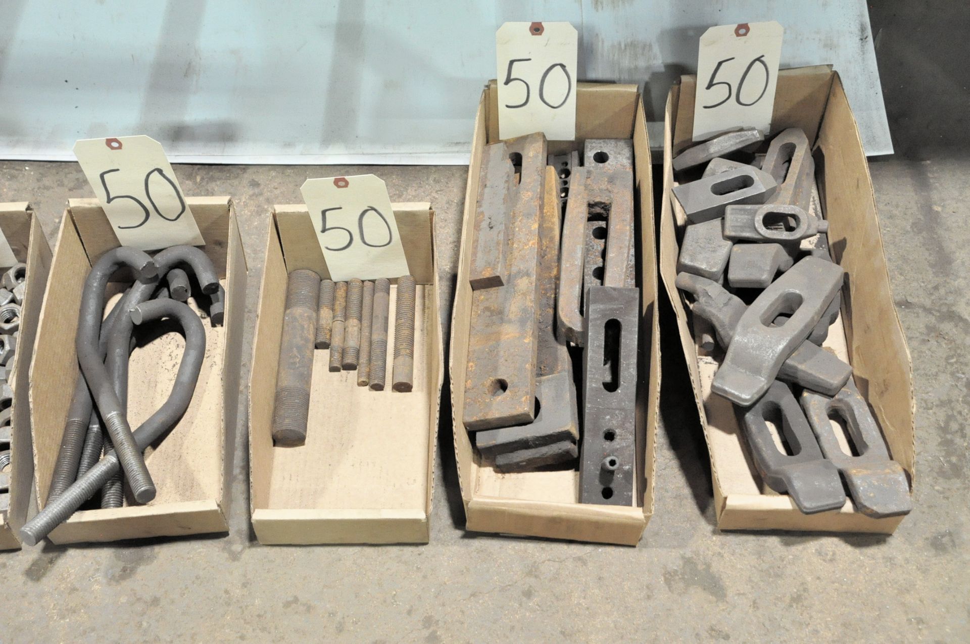 Lot-Nuts, Threaded Rod and Hold Down Clamps in (7) Boxes - Image 3 of 3