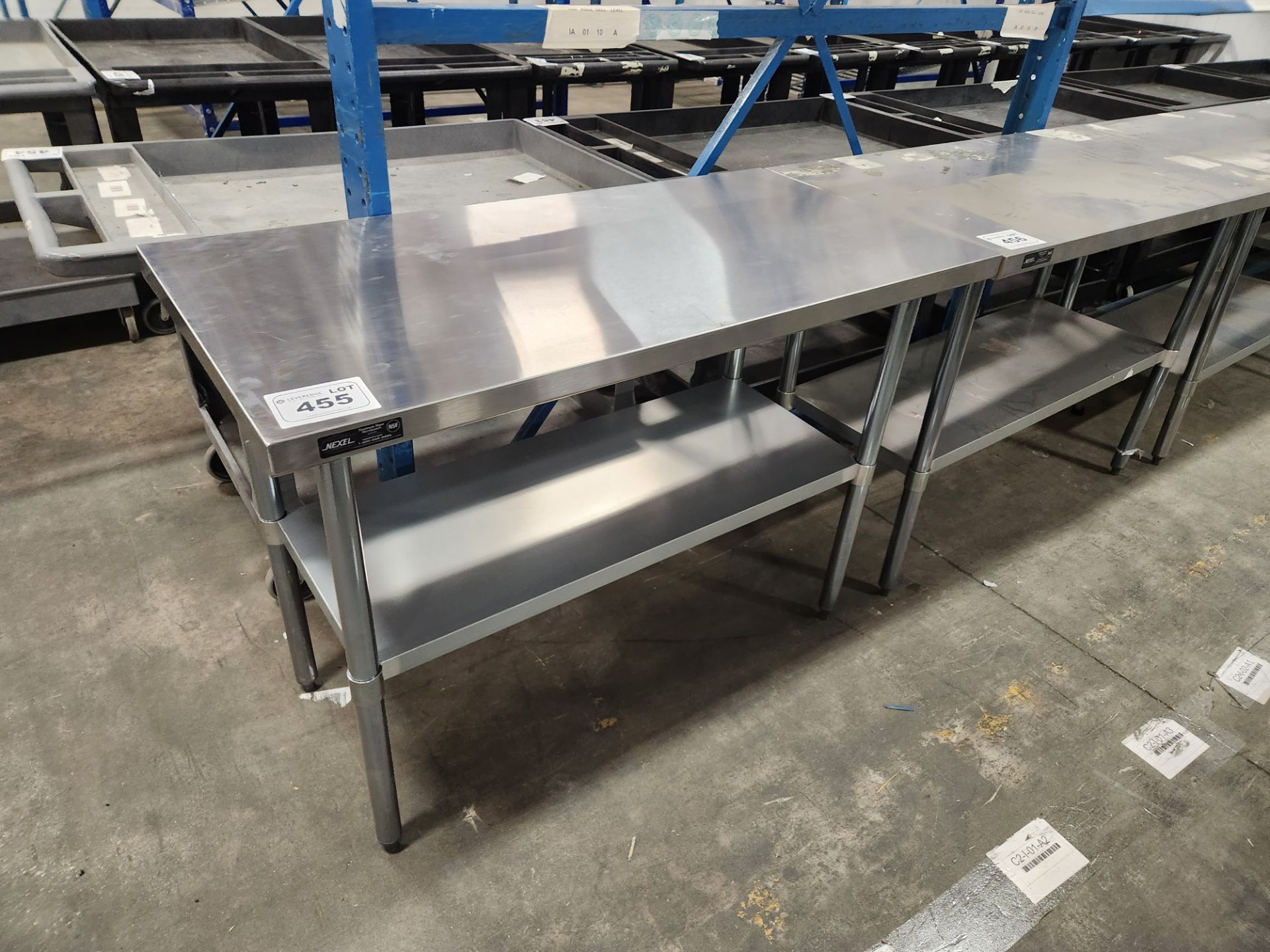 Nexel 48"x24" Stainless Steel Workbench