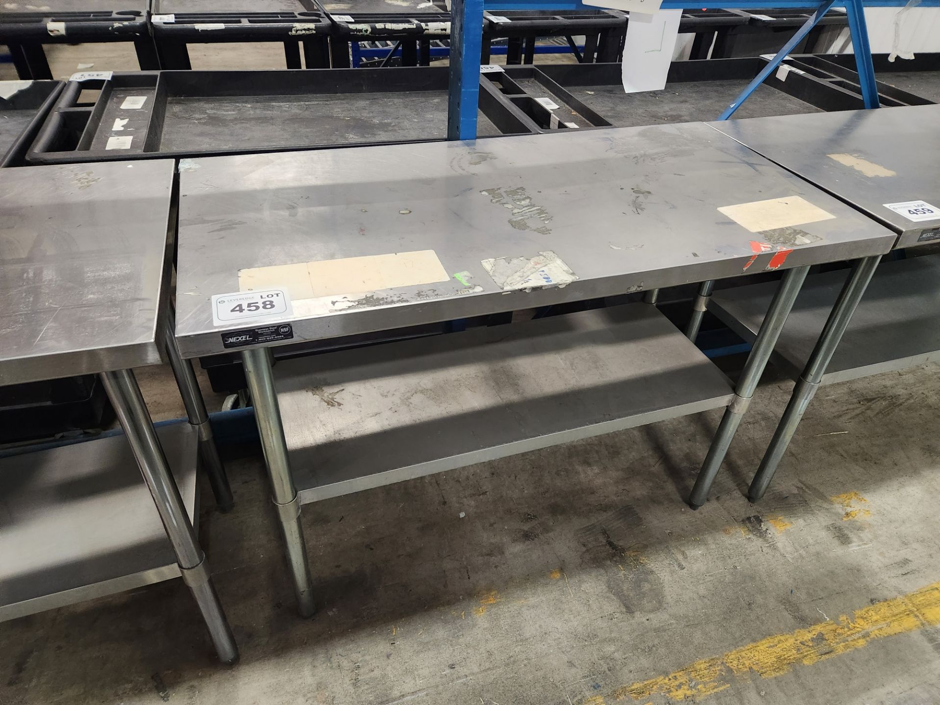 Nexel 48"x24" Stainless Steel Workbench