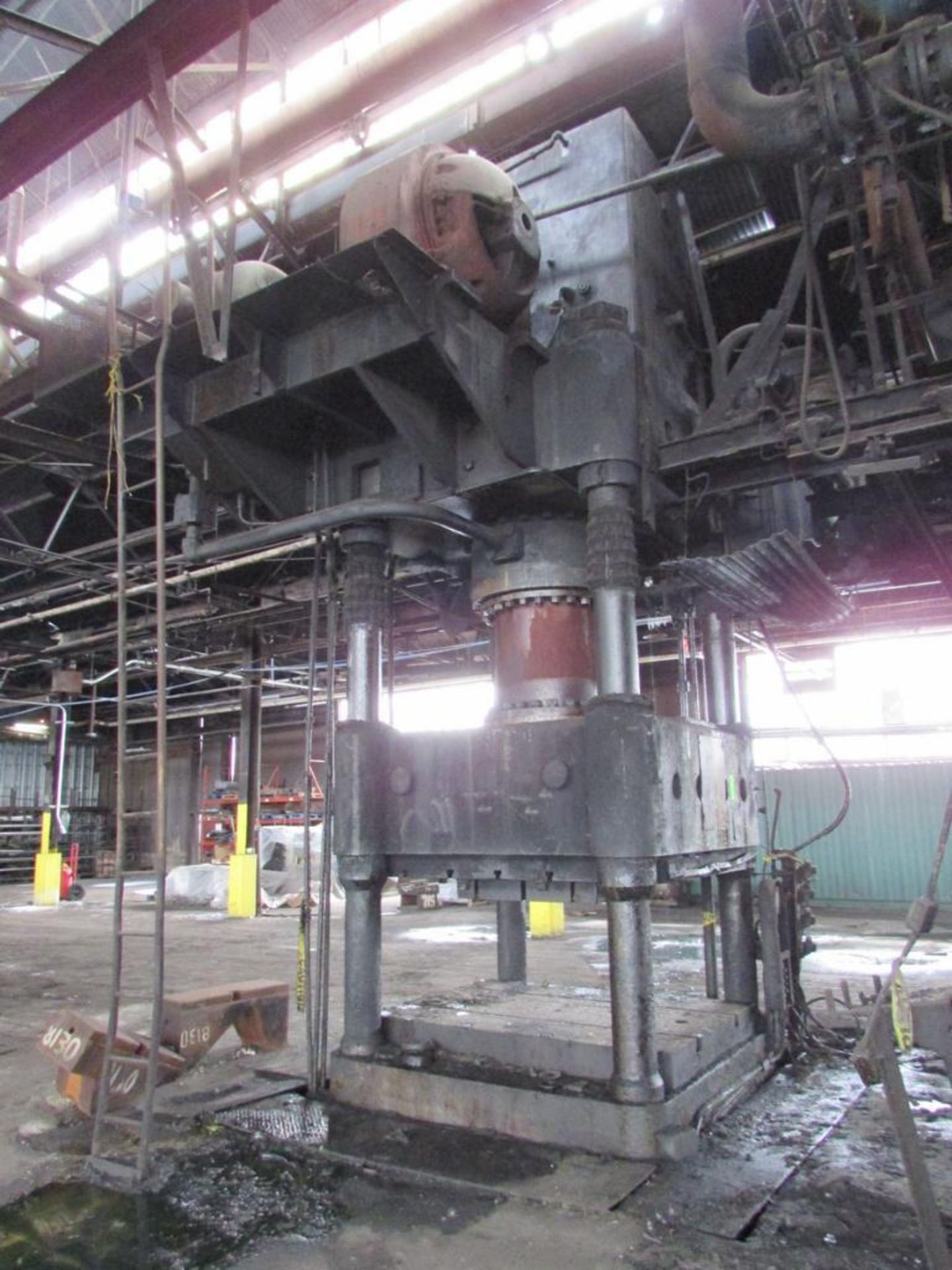 The Hydraulic Press Mfg. Co. 1000 Ton 4-Post Hydraulic Press (No.76) - Image 9 of 13