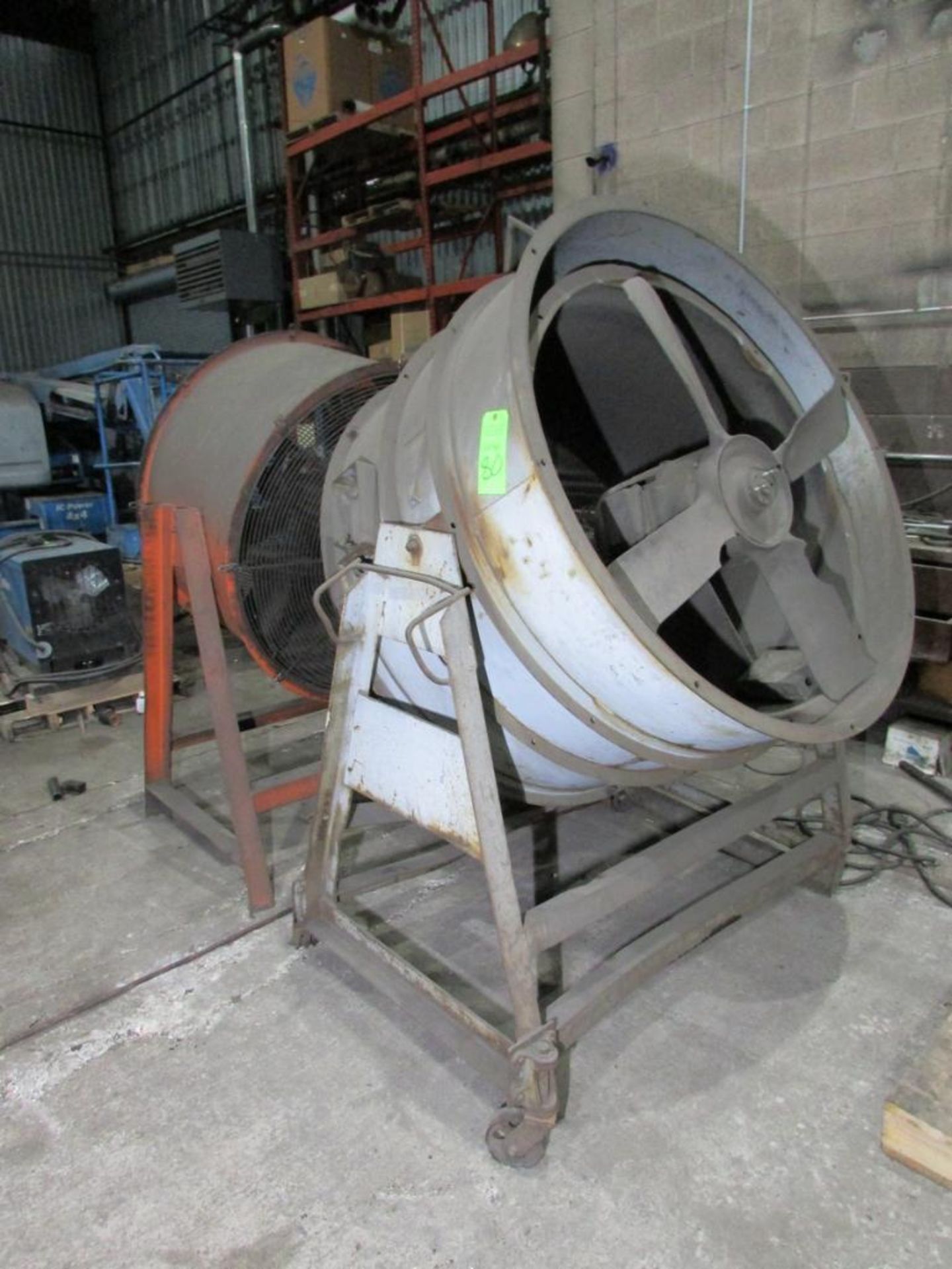 (2) Industrial Drum Fans - Image 4 of 4