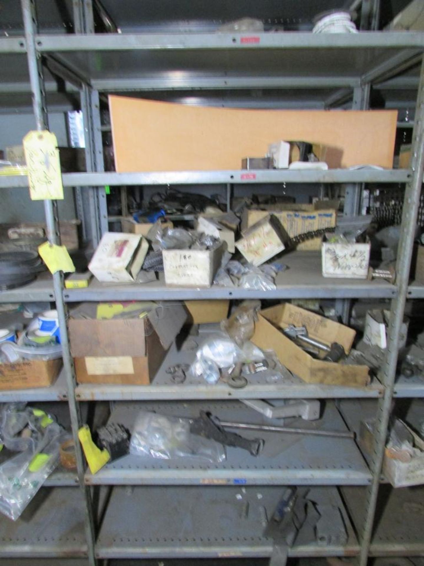 (23) Sections of Adjustable Racking with Assorted Spare Parts and Contents - Image 3 of 43