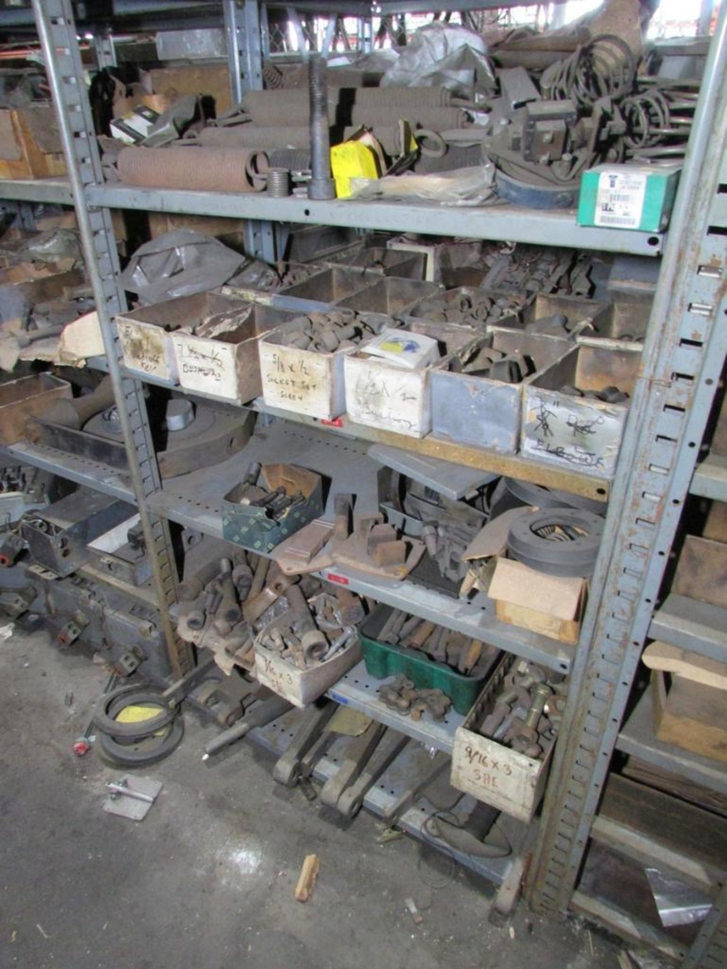 (23) Sections of Adjustable Racking with Assorted Spare Parts and Contents - Image 19 of 43