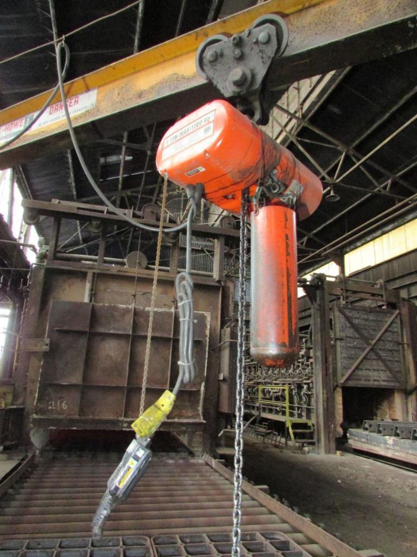 Abell-Howe 1-Ton Freestanding Jib Crane - Image 2 of 6