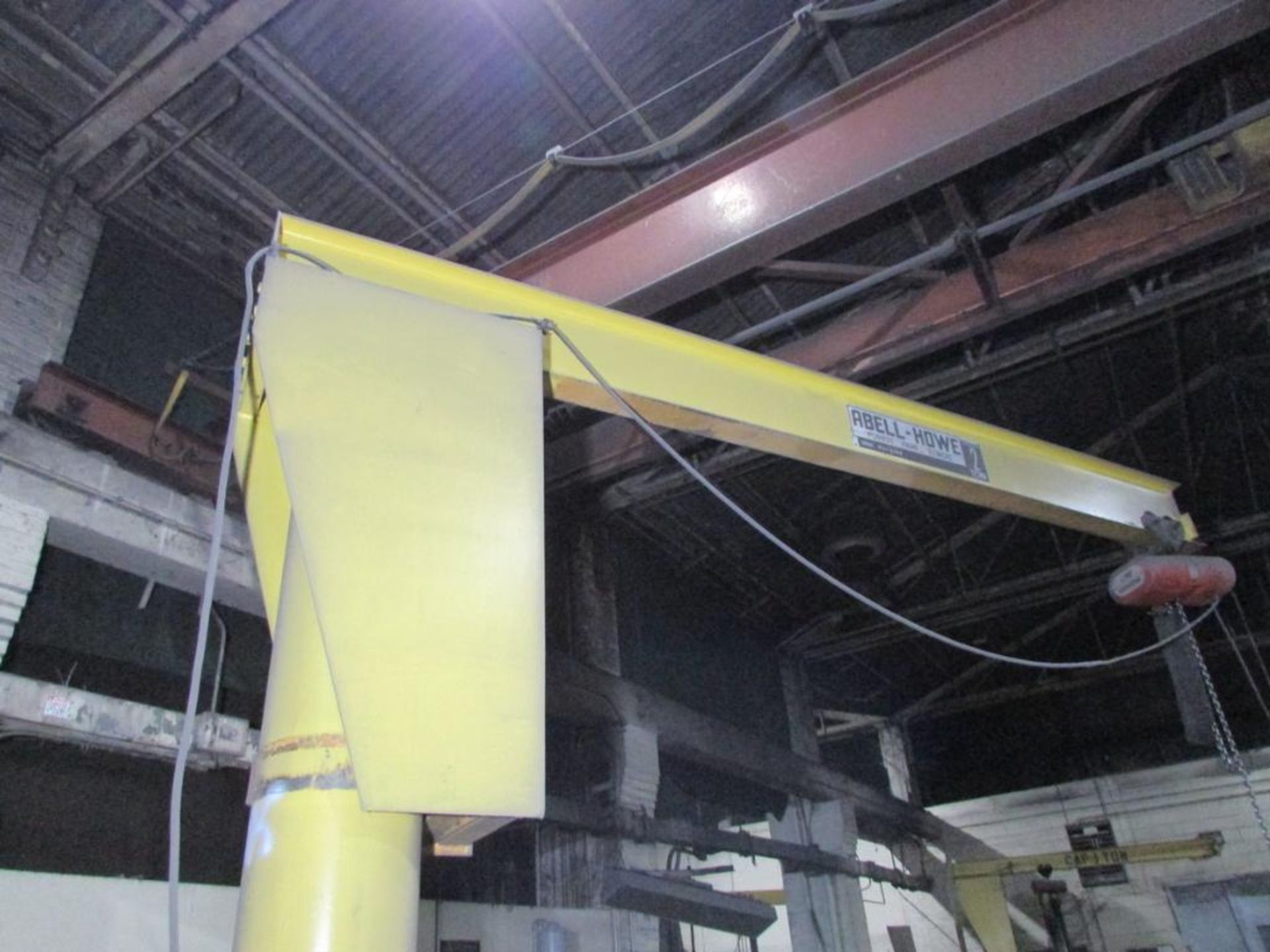 Abell-Howe 2-Ton Freestanding Jib Crane - Image 3 of 6